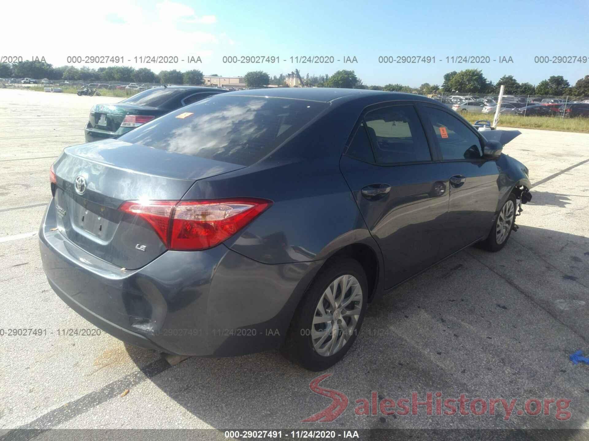 2T1BURHE3JC026567 2018 TOYOTA COROLLA