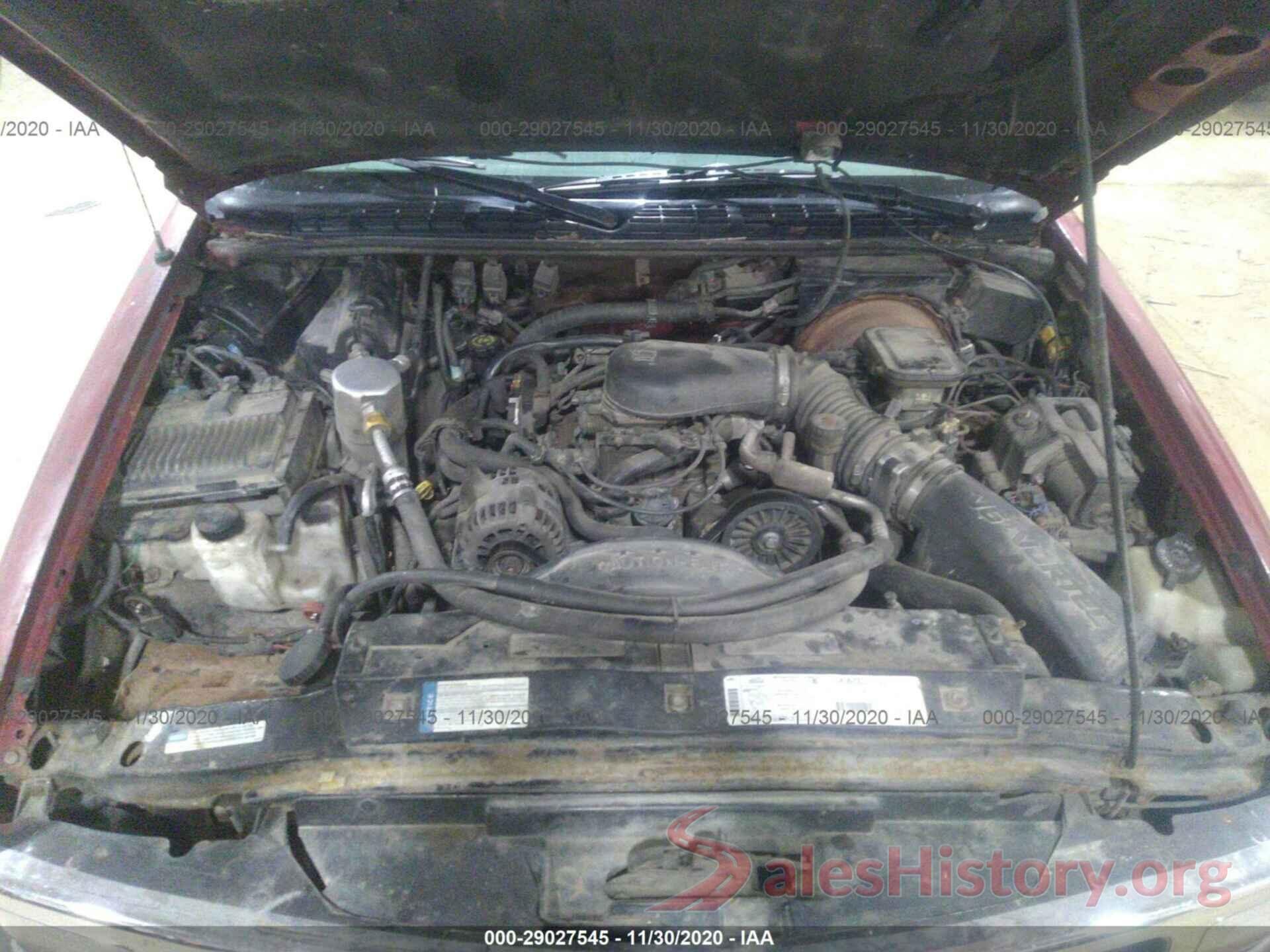 1GNDT13W1V2188464 1997 CHEVROLET BLAZER