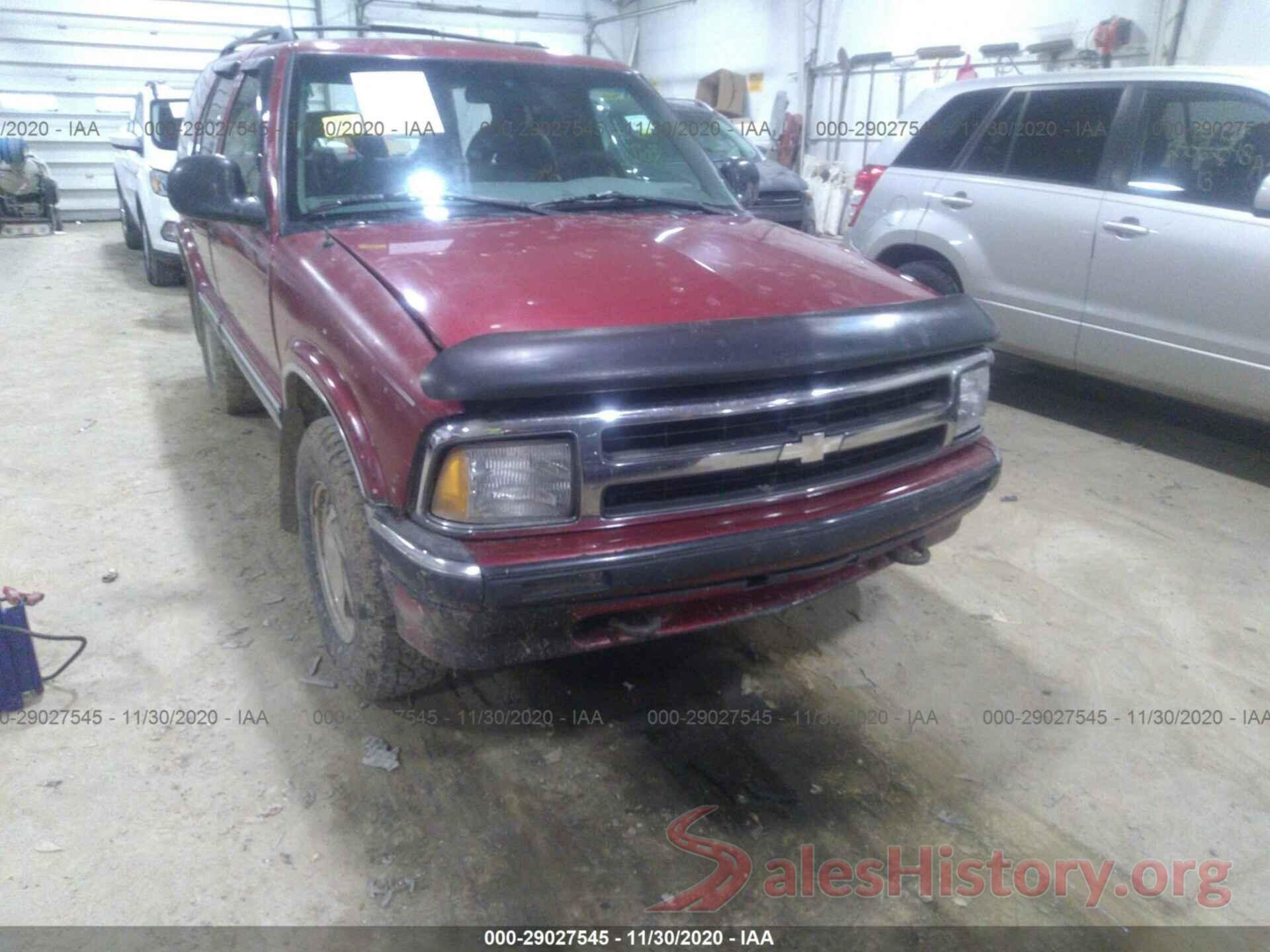 1GNDT13W1V2188464 1997 CHEVROLET BLAZER