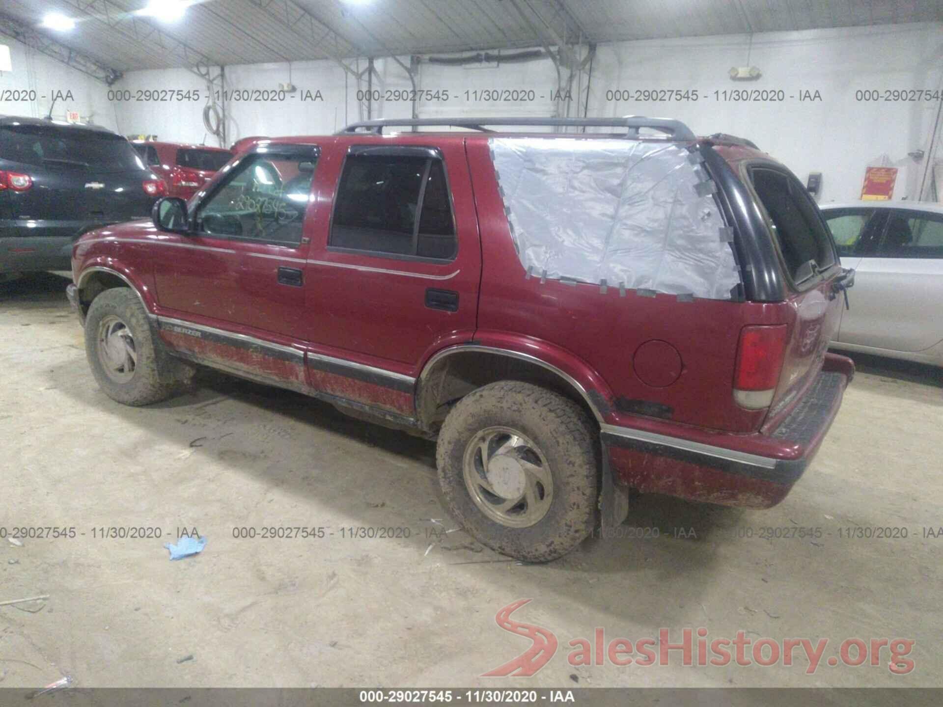 1GNDT13W1V2188464 1997 CHEVROLET BLAZER