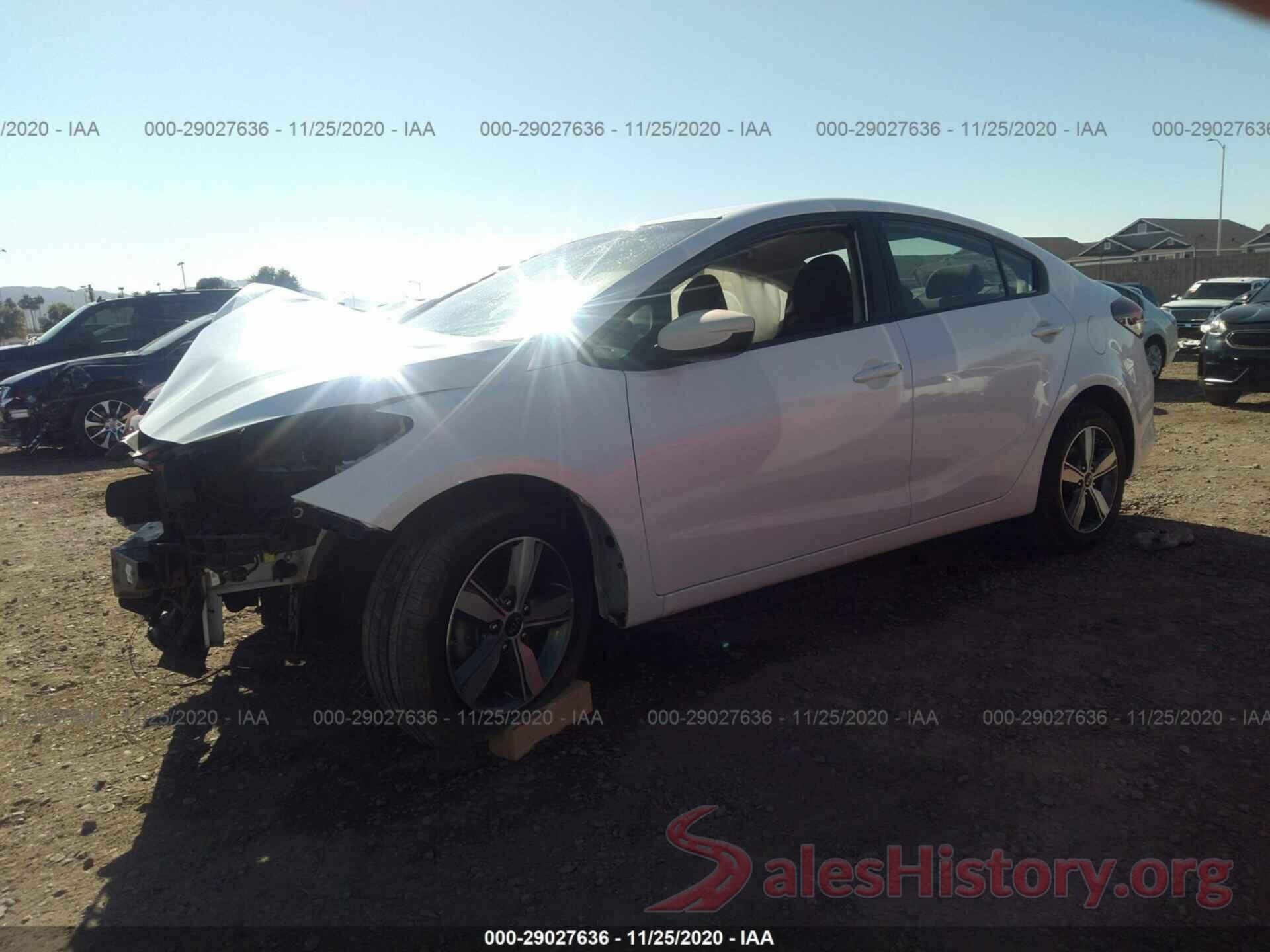 3KPFL4A72JE170938 2018 KIA FORTE