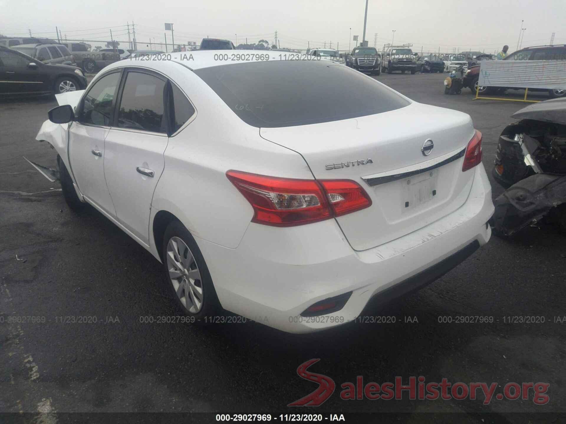 3N1AB7AP0HY203493 2017 NISSAN SENTRA