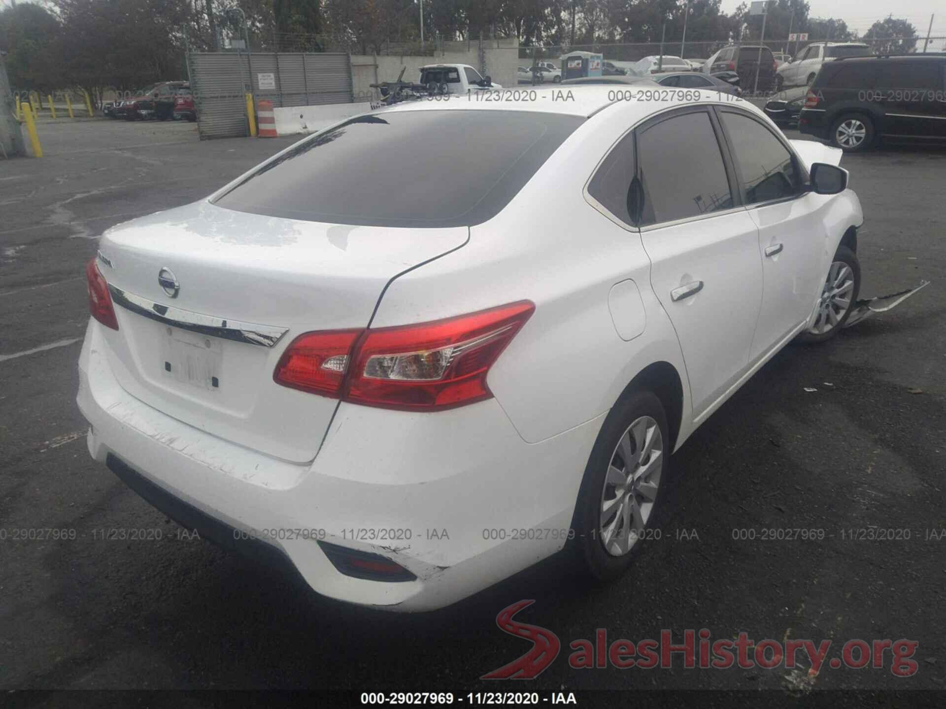 3N1AB7AP0HY203493 2017 NISSAN SENTRA