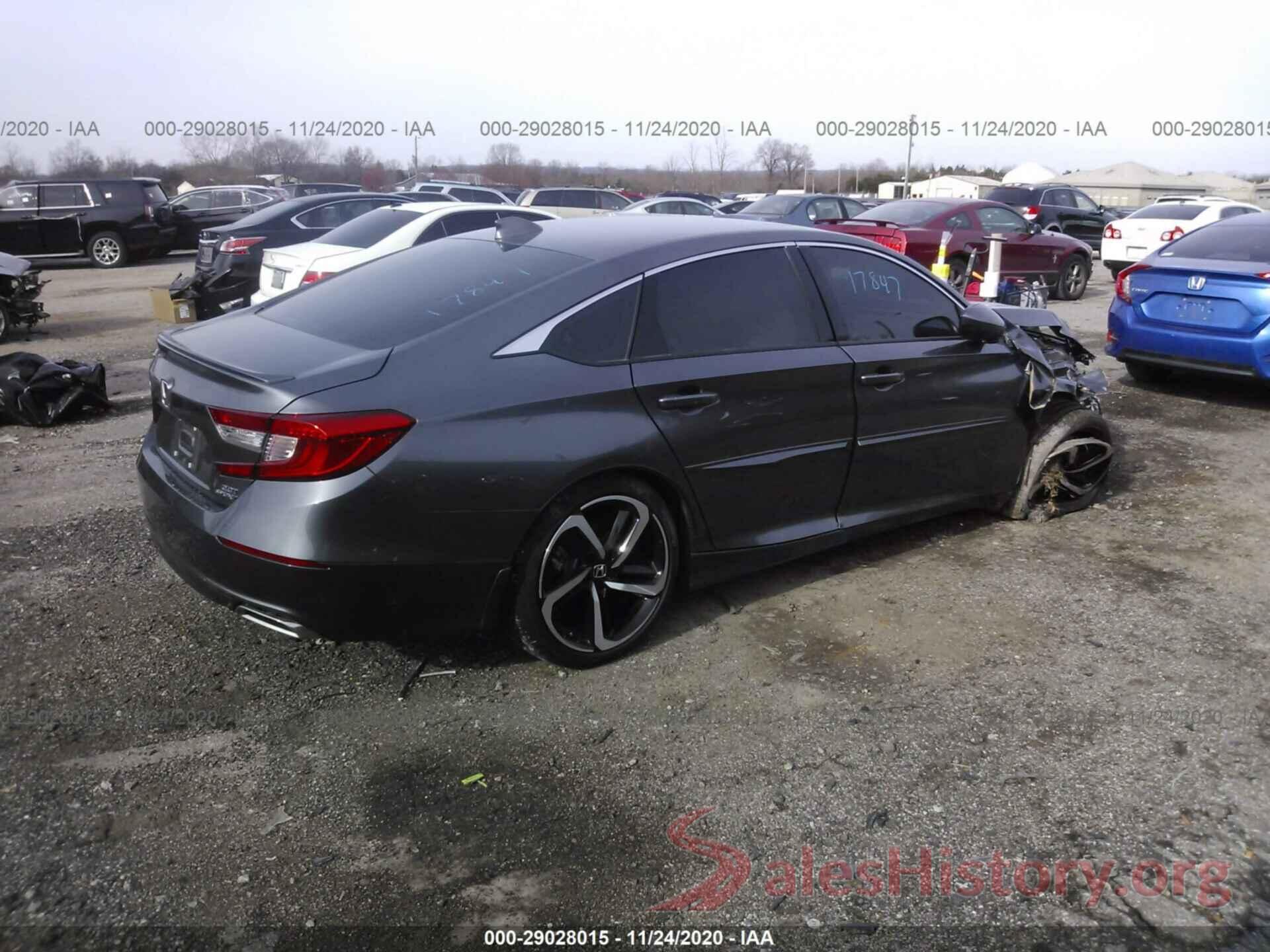 1HGCV2F39LA018993 2020 HONDA ACCORD SEDAN