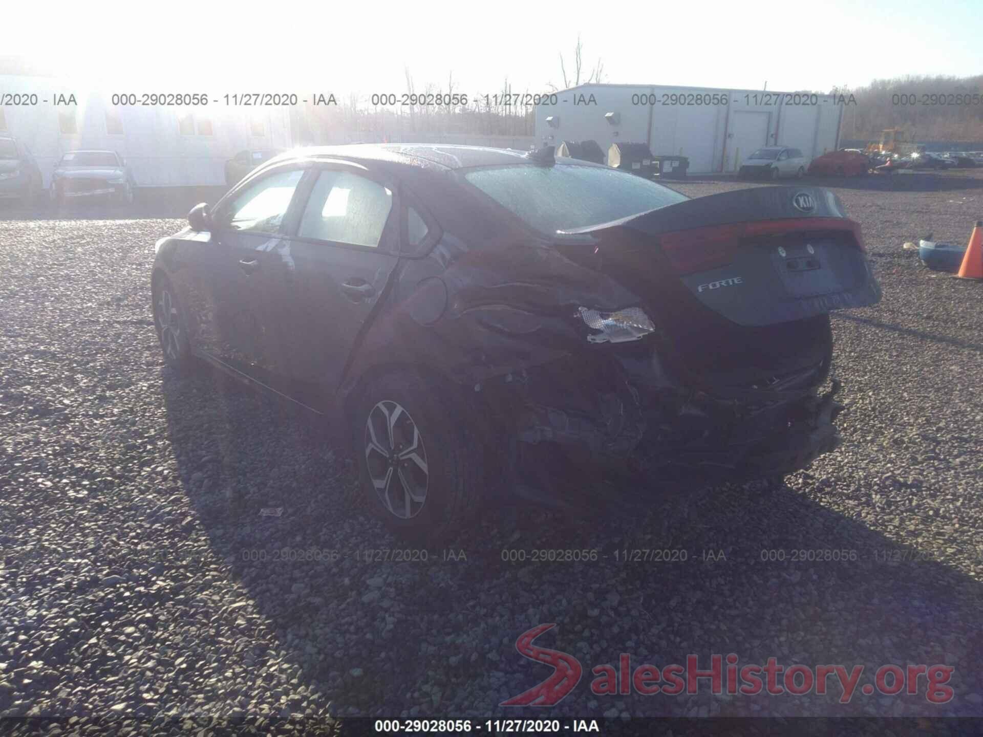 3KPF24ADXKE125269 2019 KIA FORTE