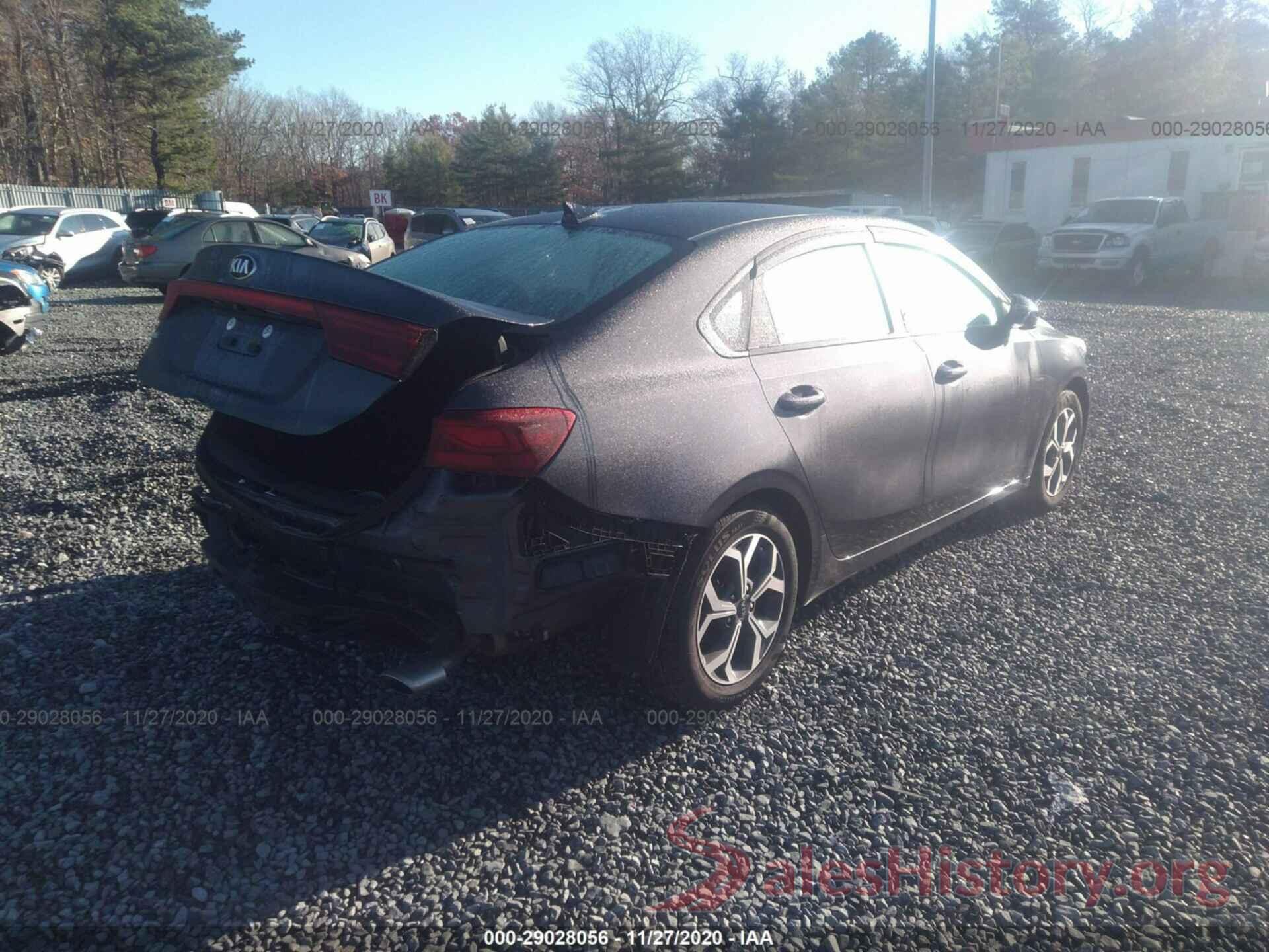 3KPF24ADXKE125269 2019 KIA FORTE