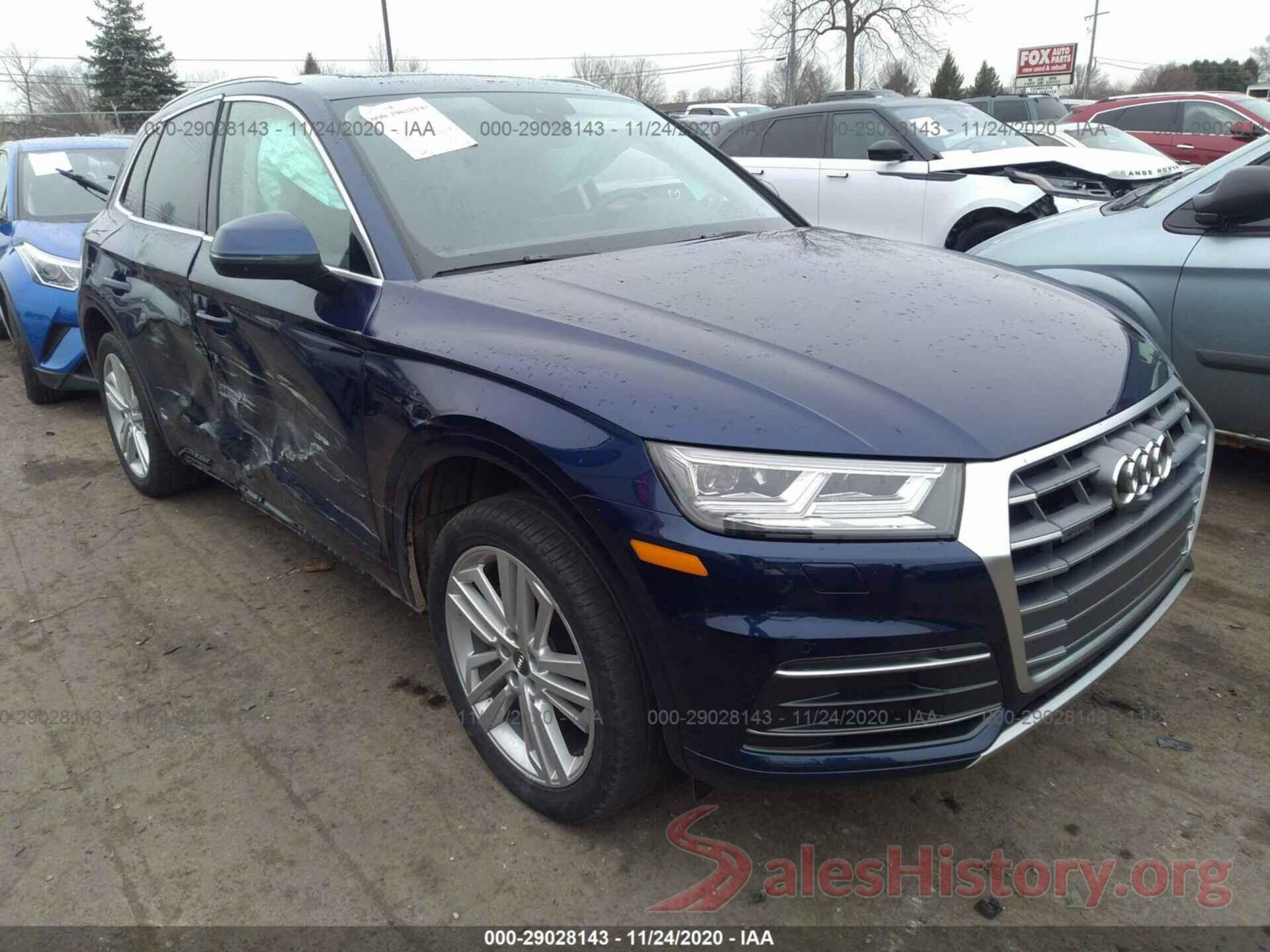 WA1CNAFYXJ2050731 2018 AUDI Q5