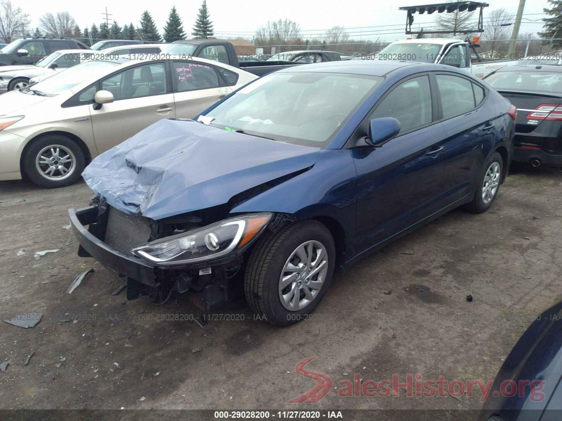 5NPD74LF6HH132702 2017 HYUNDAI ELANTRA