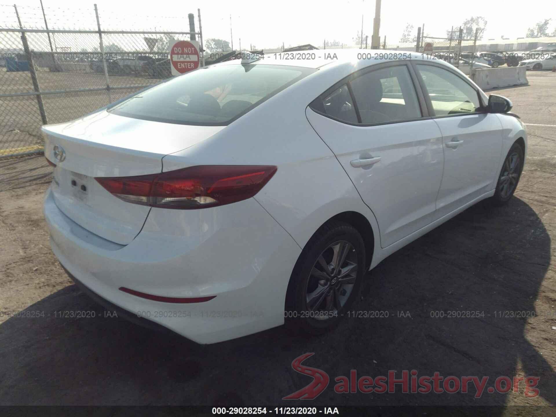 5NPD84LF3HH001790 2017 HYUNDAI ELANTRA