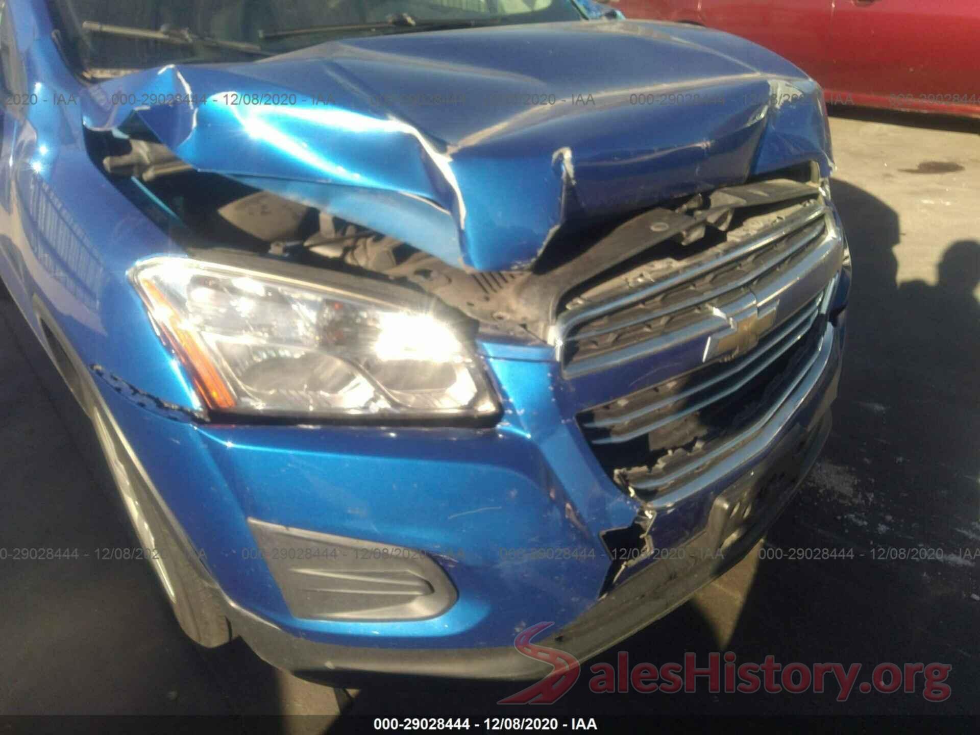 KL7CJKSB8GB575477 2016 CHEVROLET TRAX