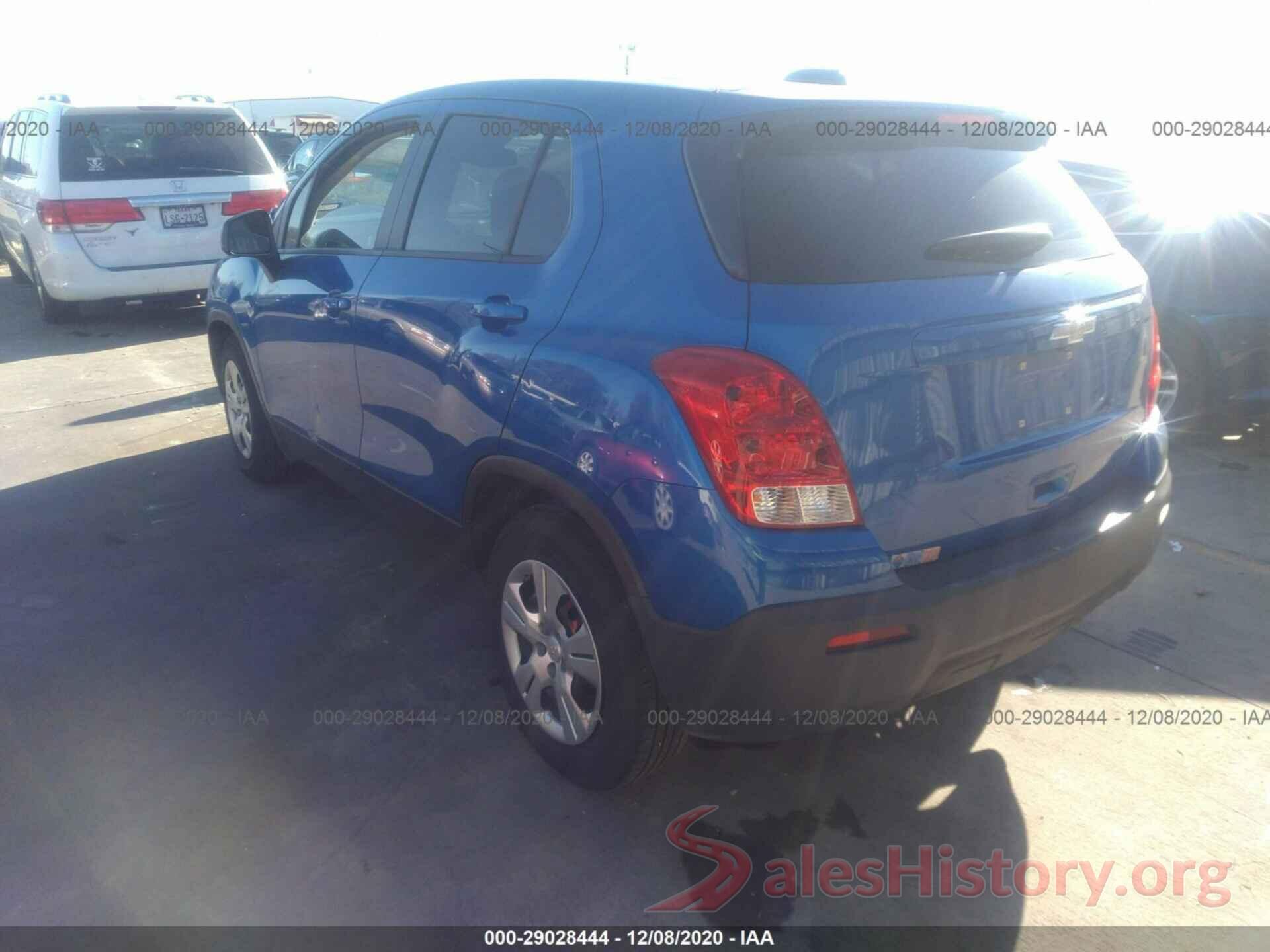 KL7CJKSB8GB575477 2016 CHEVROLET TRAX