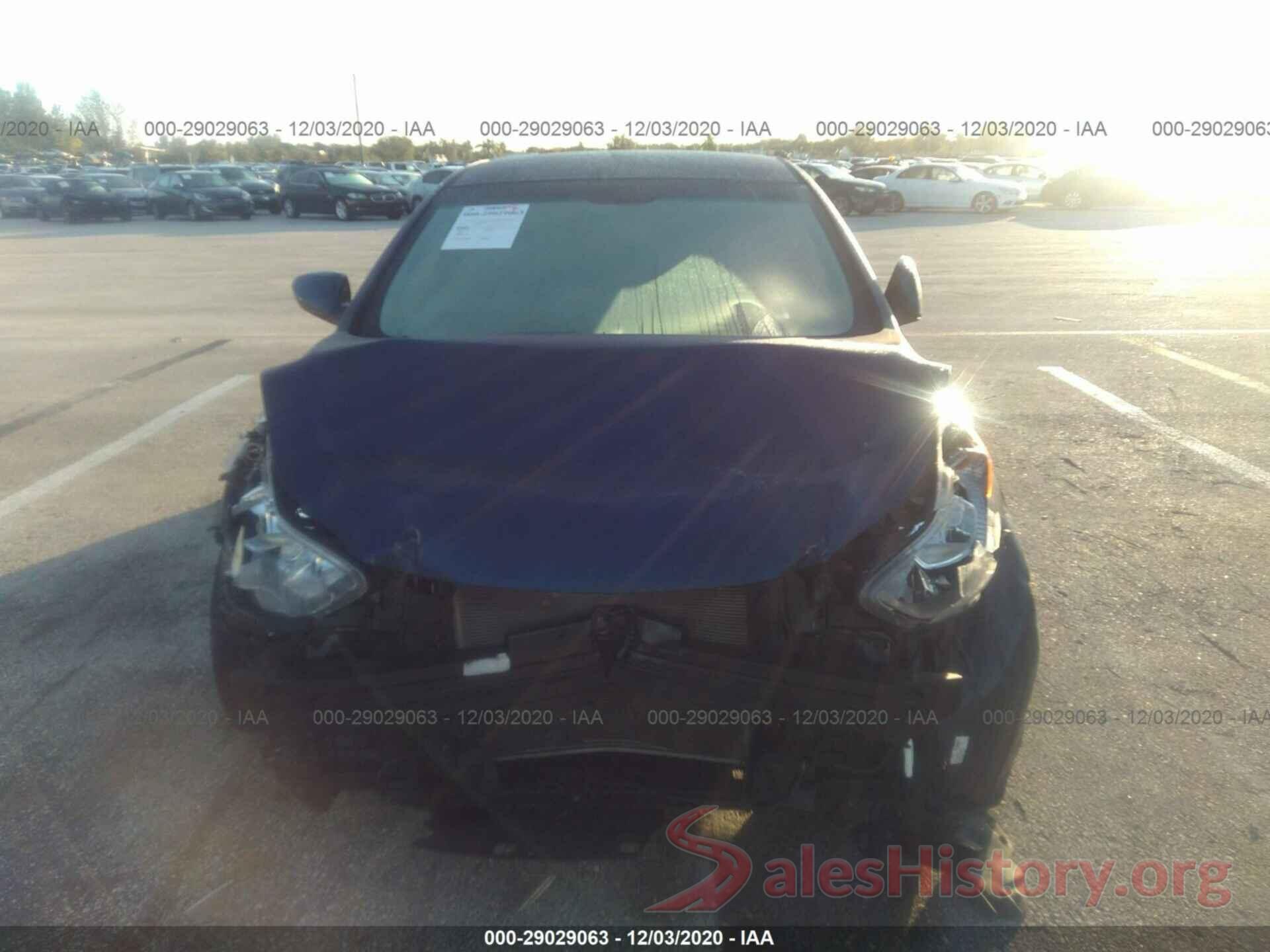 5NPDH4AE4GH689646 2016 HYUNDAI ELANTRA