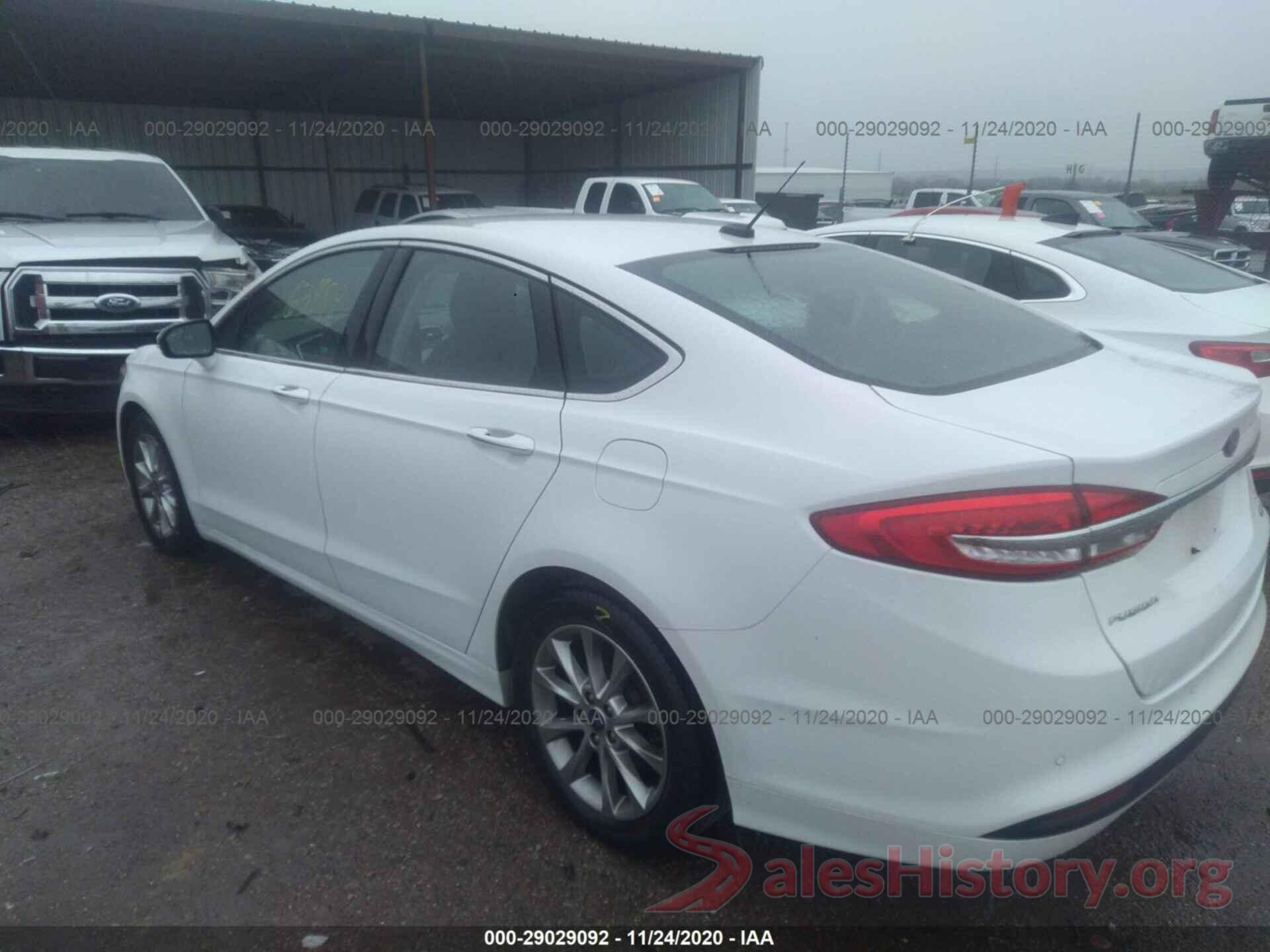 3FA6P0HD2HR292104 2017 FORD FUSION