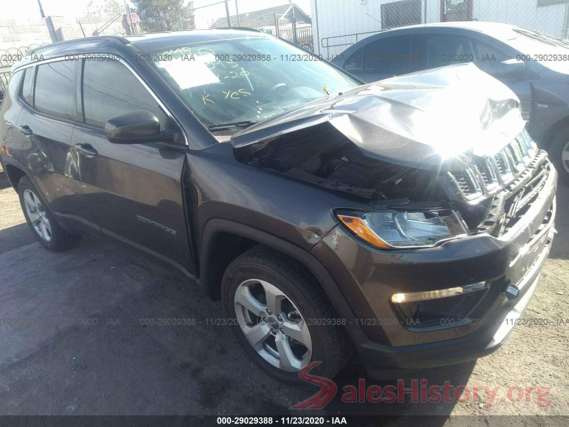 3C4NJDBB4JT181021 2018 JEEP COMPASS