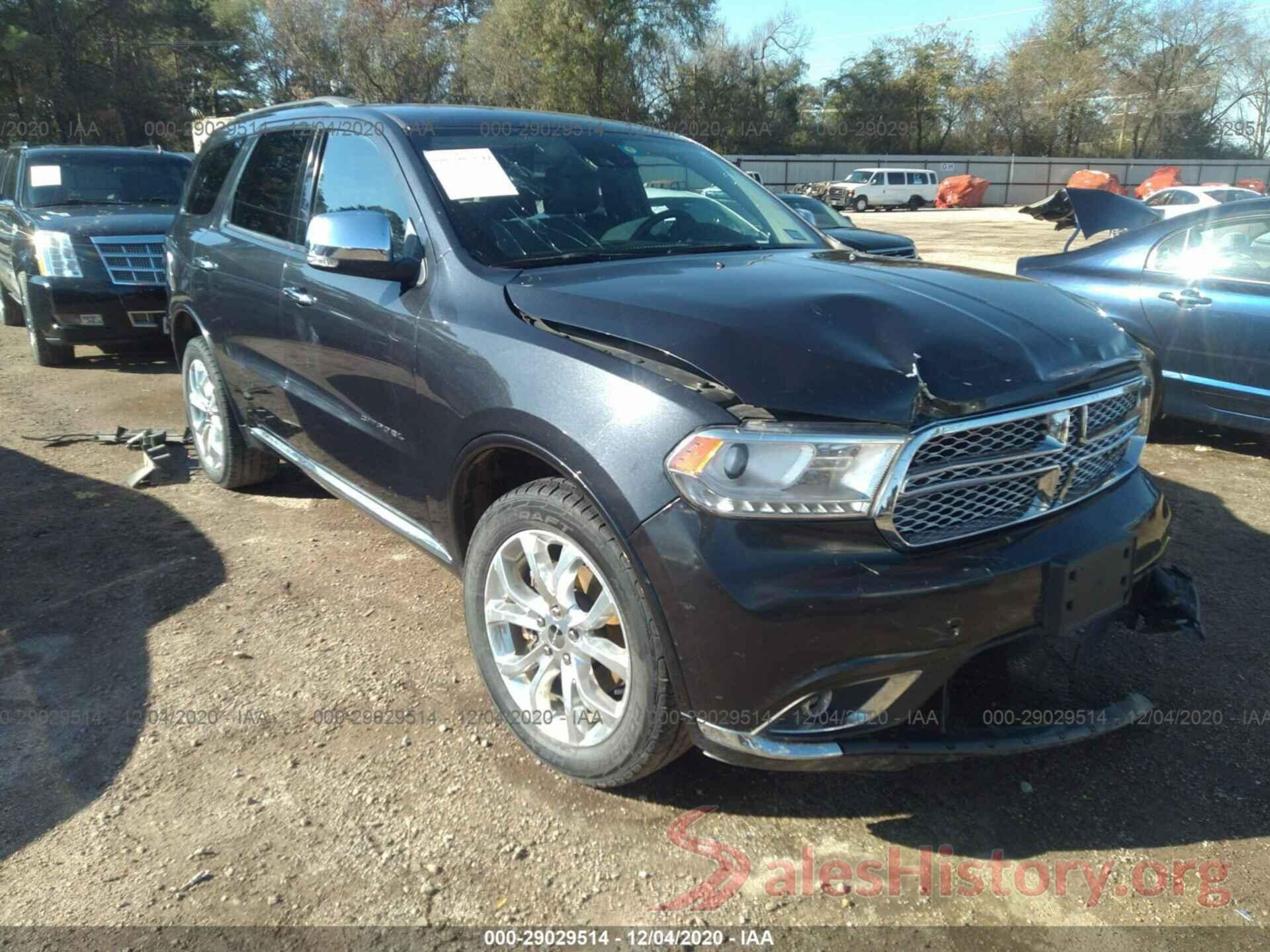 1C4SDJET6GC437628 2016 DODGE DURANGO