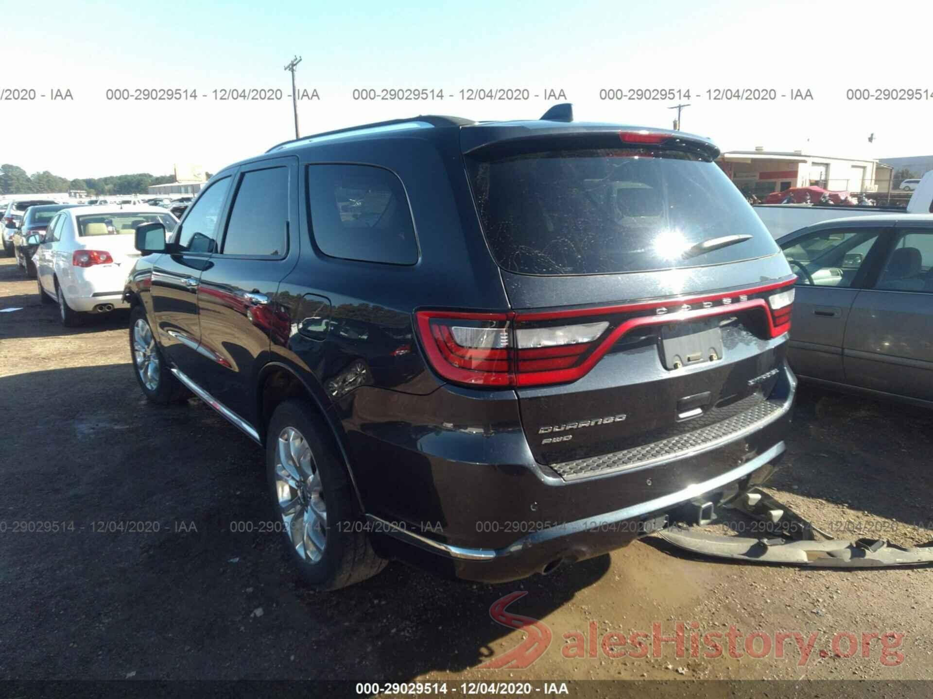 1C4SDJET6GC437628 2016 DODGE DURANGO