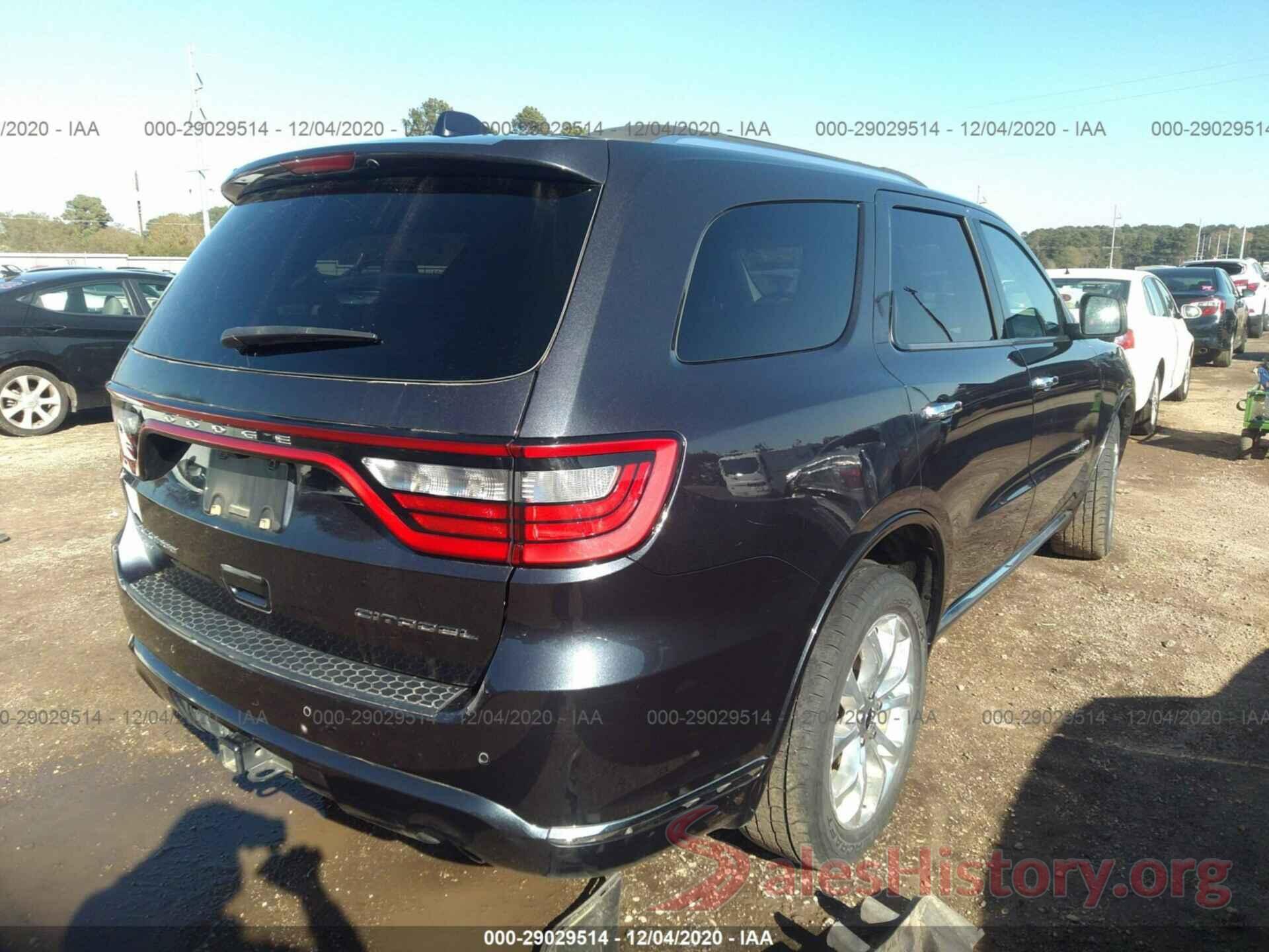 1C4SDJET6GC437628 2016 DODGE DURANGO