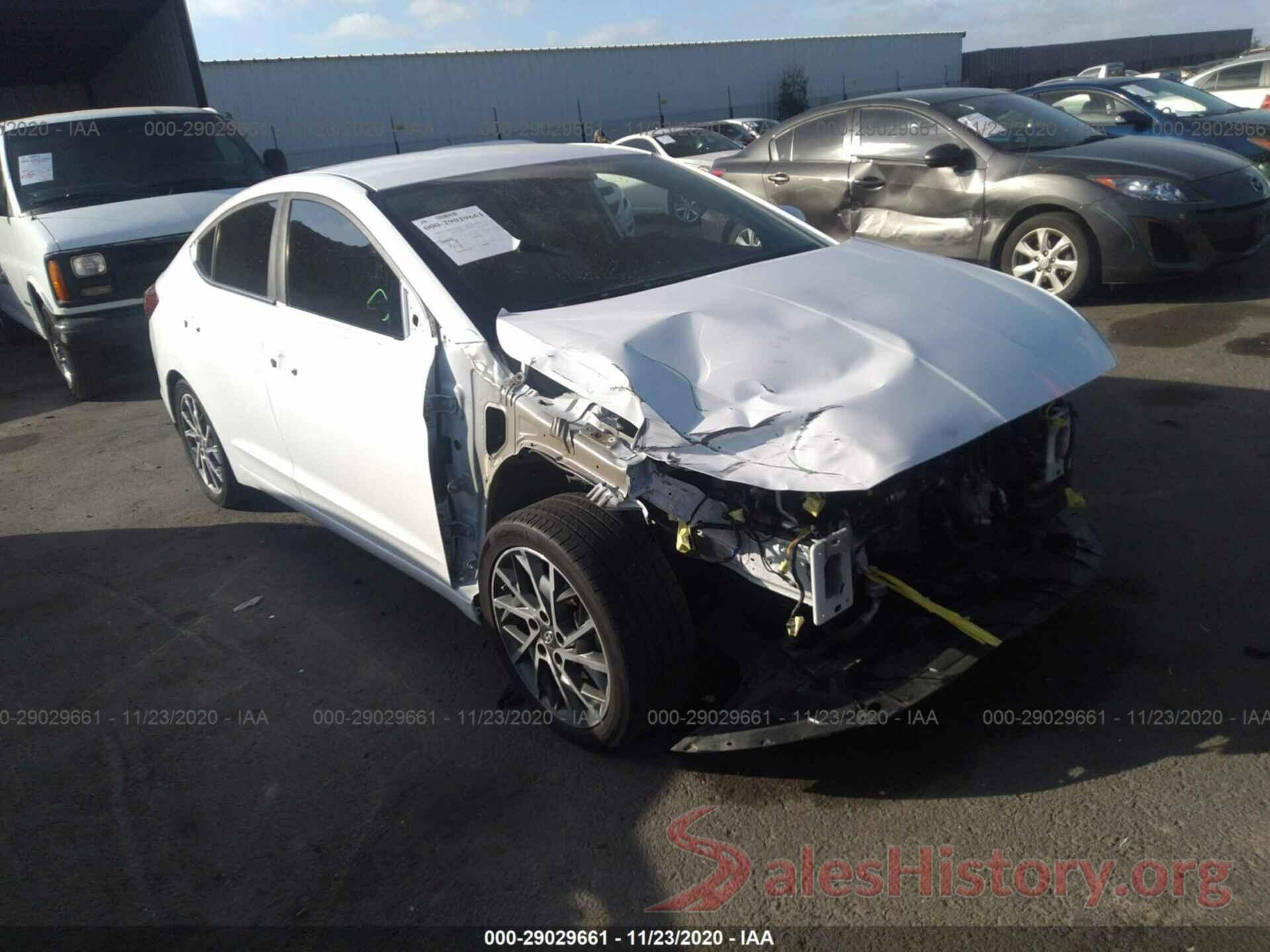 5NPD84LF8KH471207 2019 HYUNDAI ELANTRA