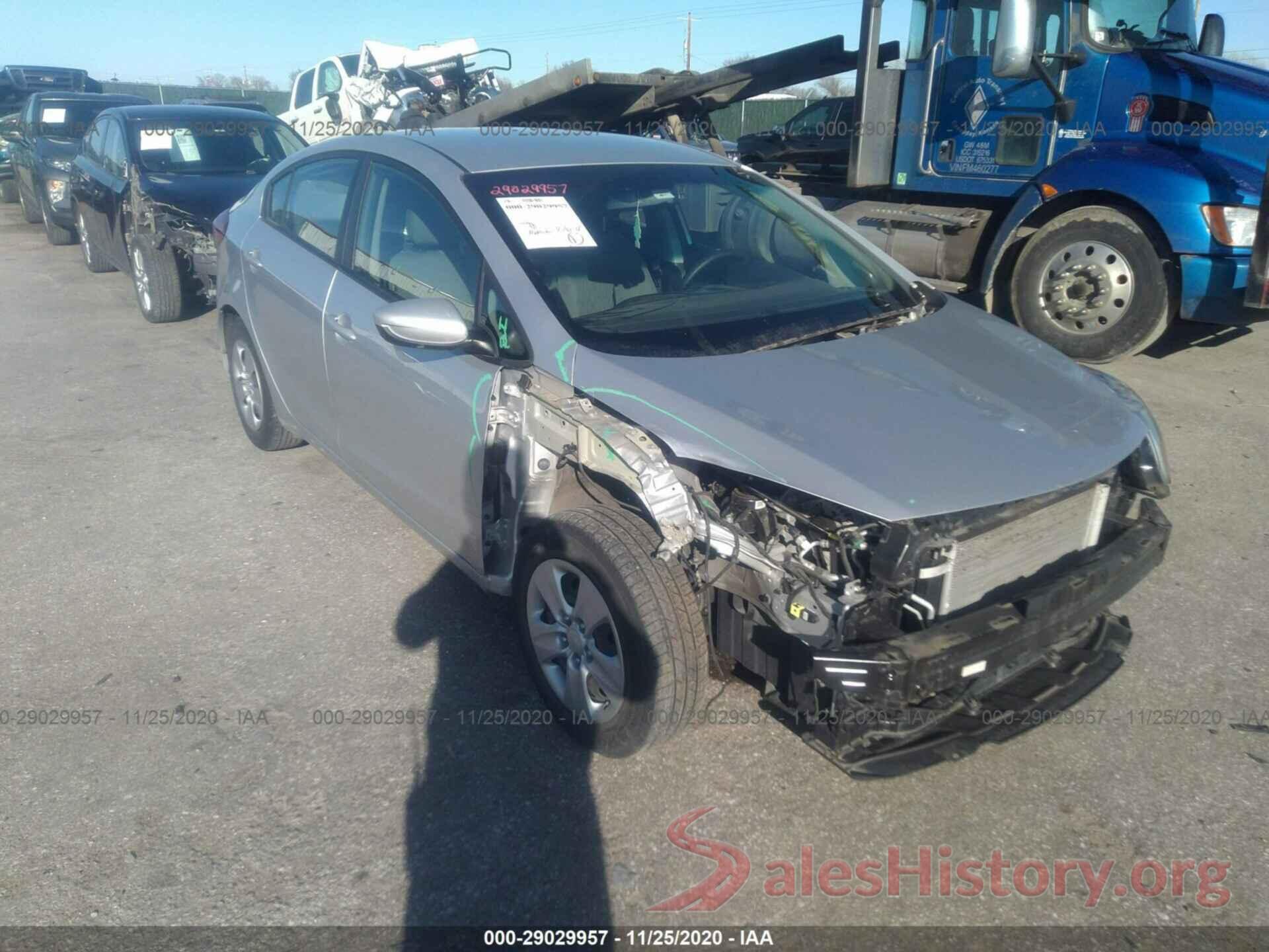 KNAFK4A64G5538631 2016 KIA FORTE