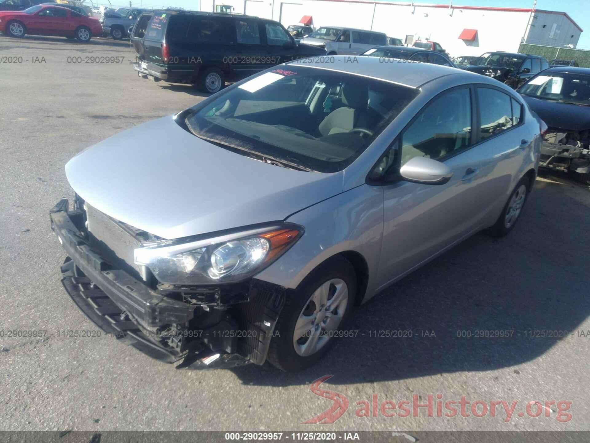 KNAFK4A64G5538631 2016 KIA FORTE