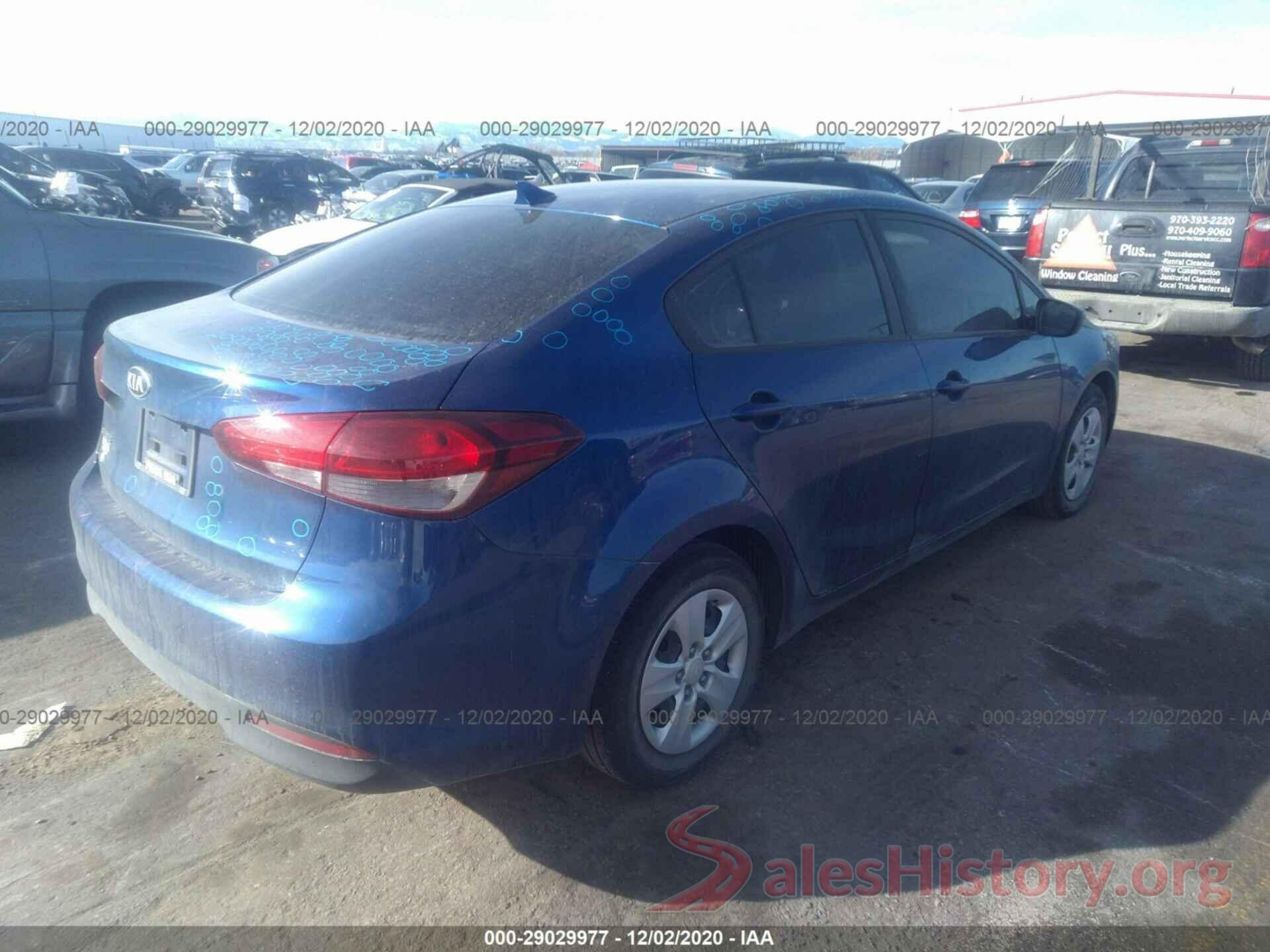 3KPFK4A78JE272926 2018 KIA FORTE