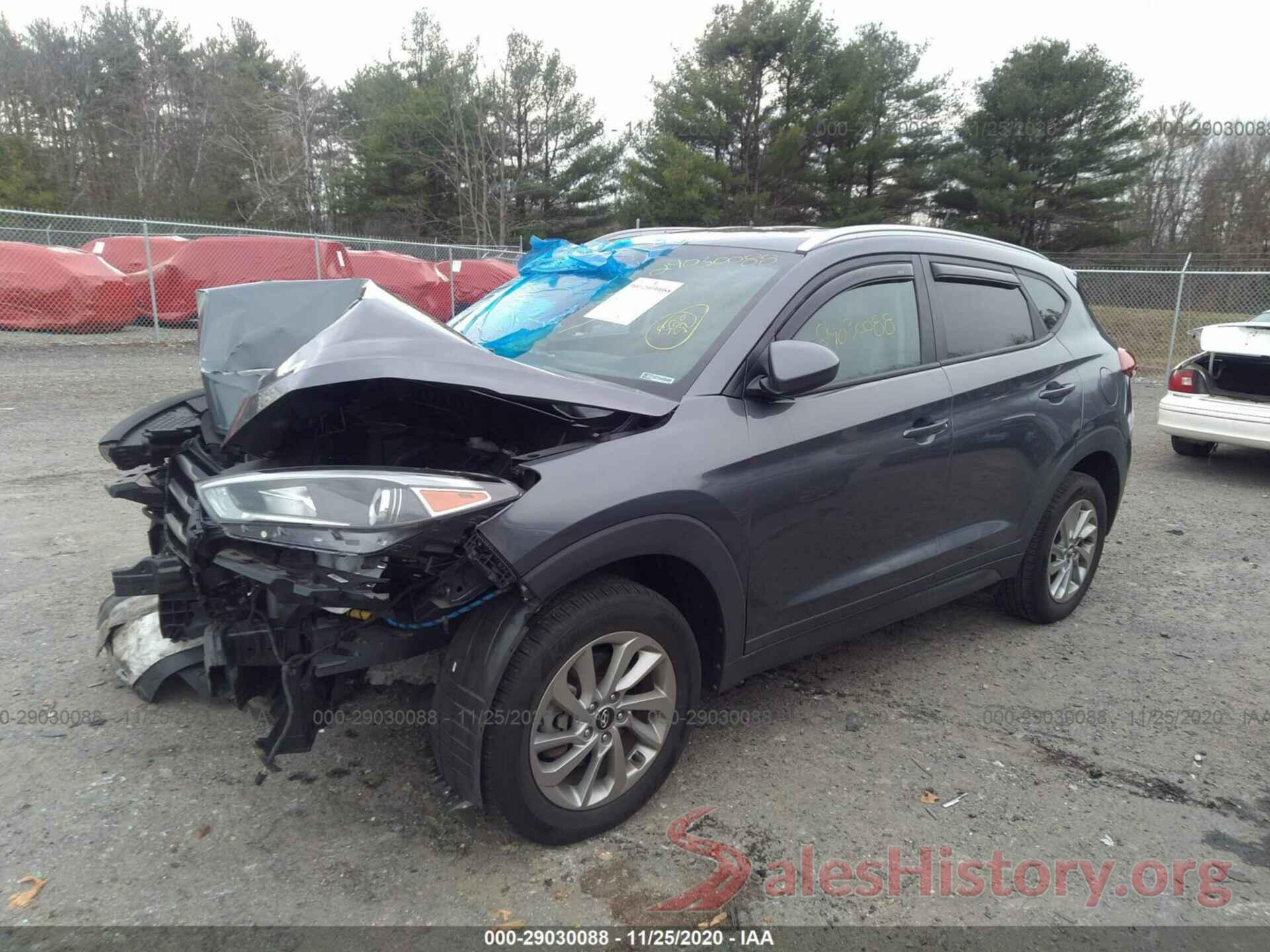 KM8J3CA44GU139433 2016 HYUNDAI TUCSON