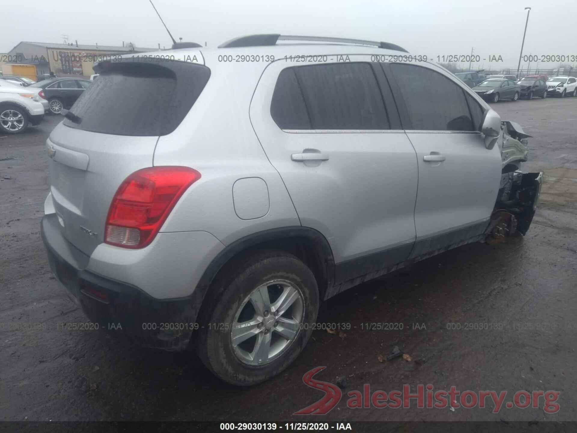 3GNCJLSBXGL263112 2016 CHEVROLET TRAX