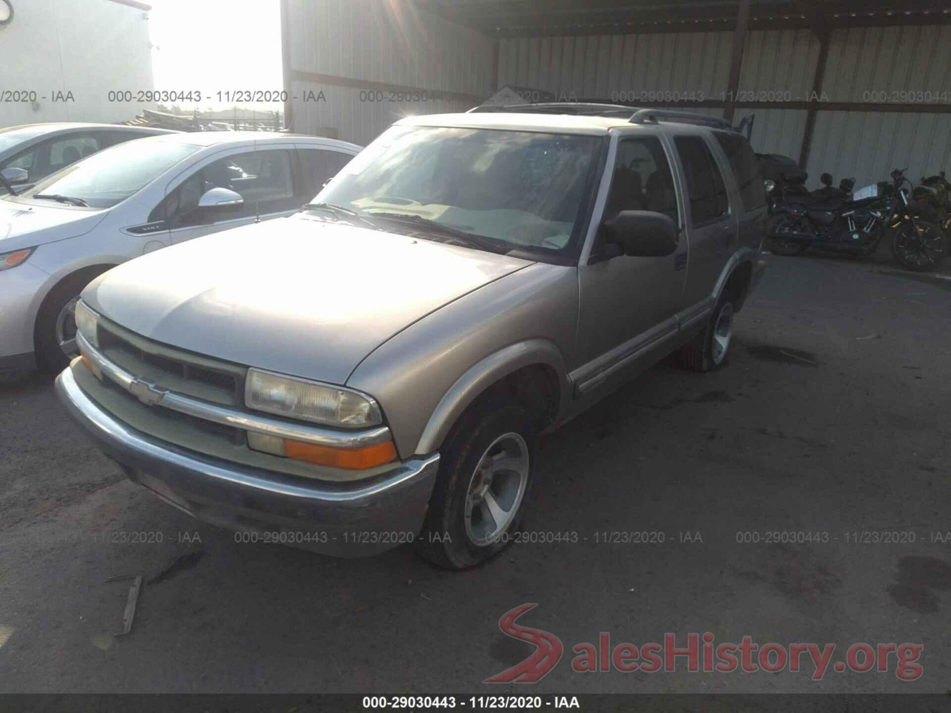 1GNCS13W9Y2393498 2000 CHEVROLET BLAZER