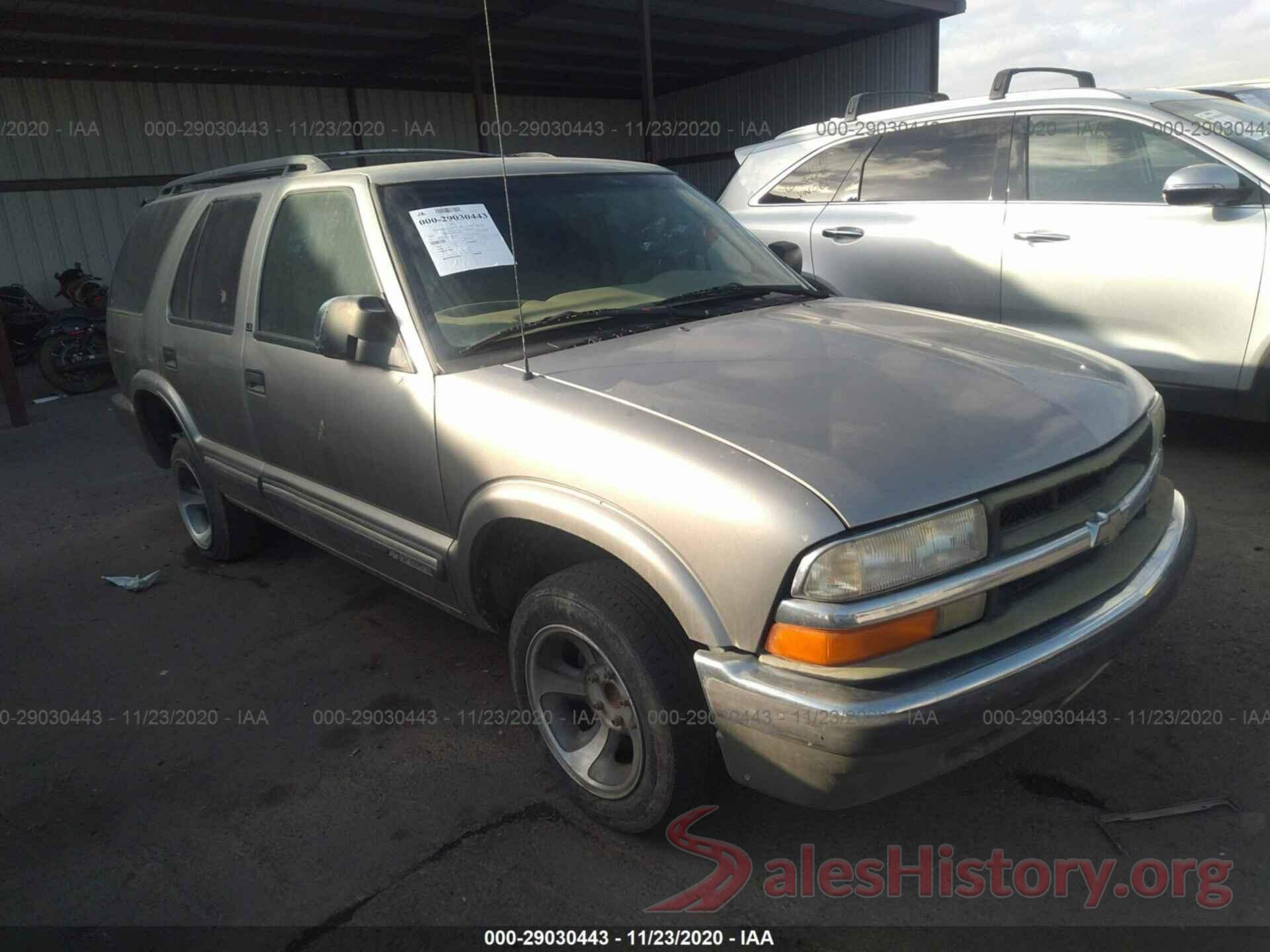 1GNCS13W9Y2393498 2000 CHEVROLET BLAZER