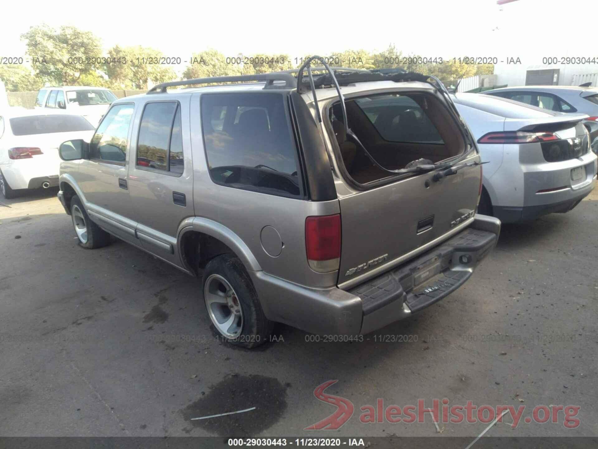 1GNCS13W9Y2393498 2000 CHEVROLET BLAZER