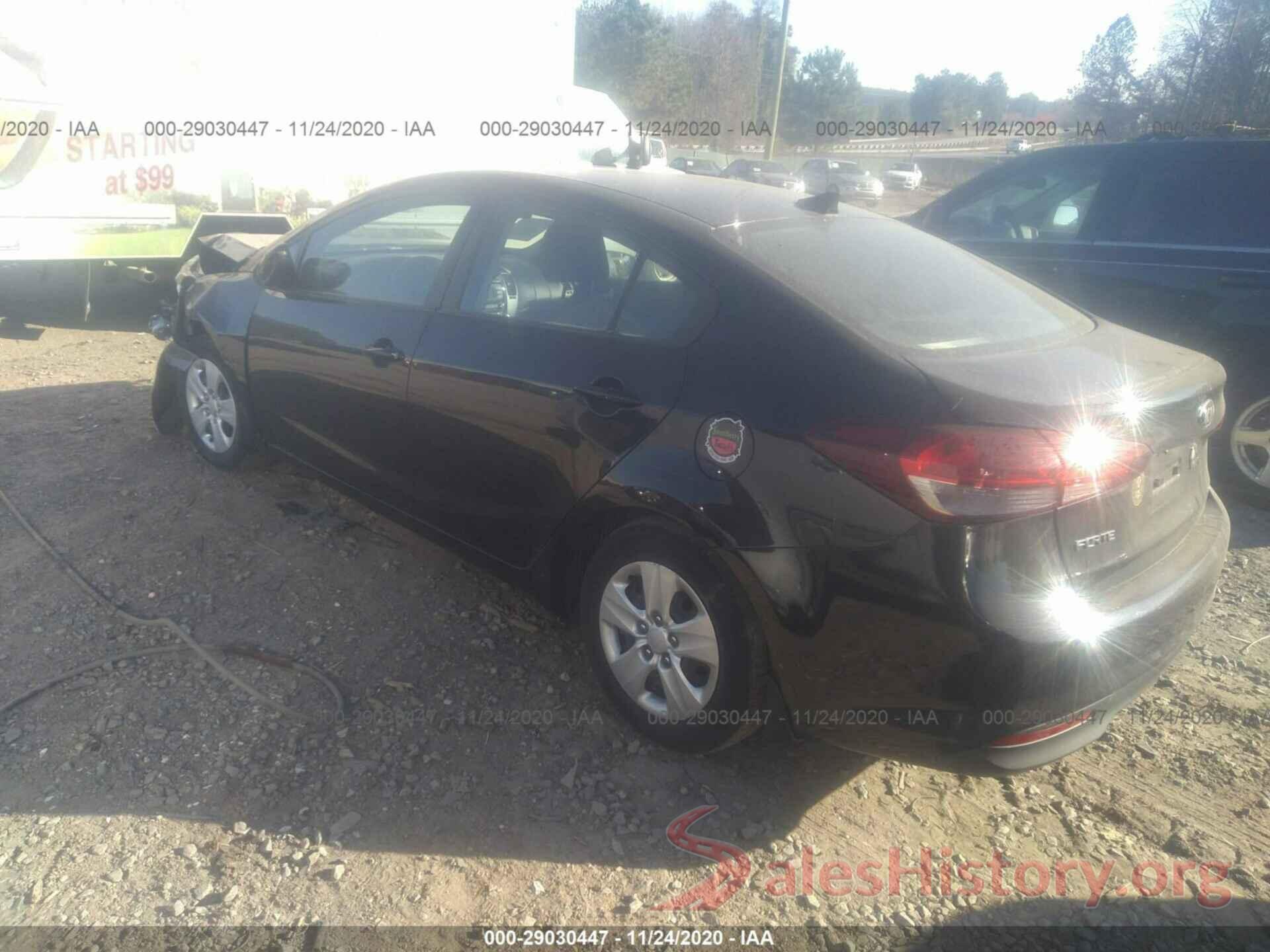 3KPFK4A72JE202354 2018 KIA FORTE