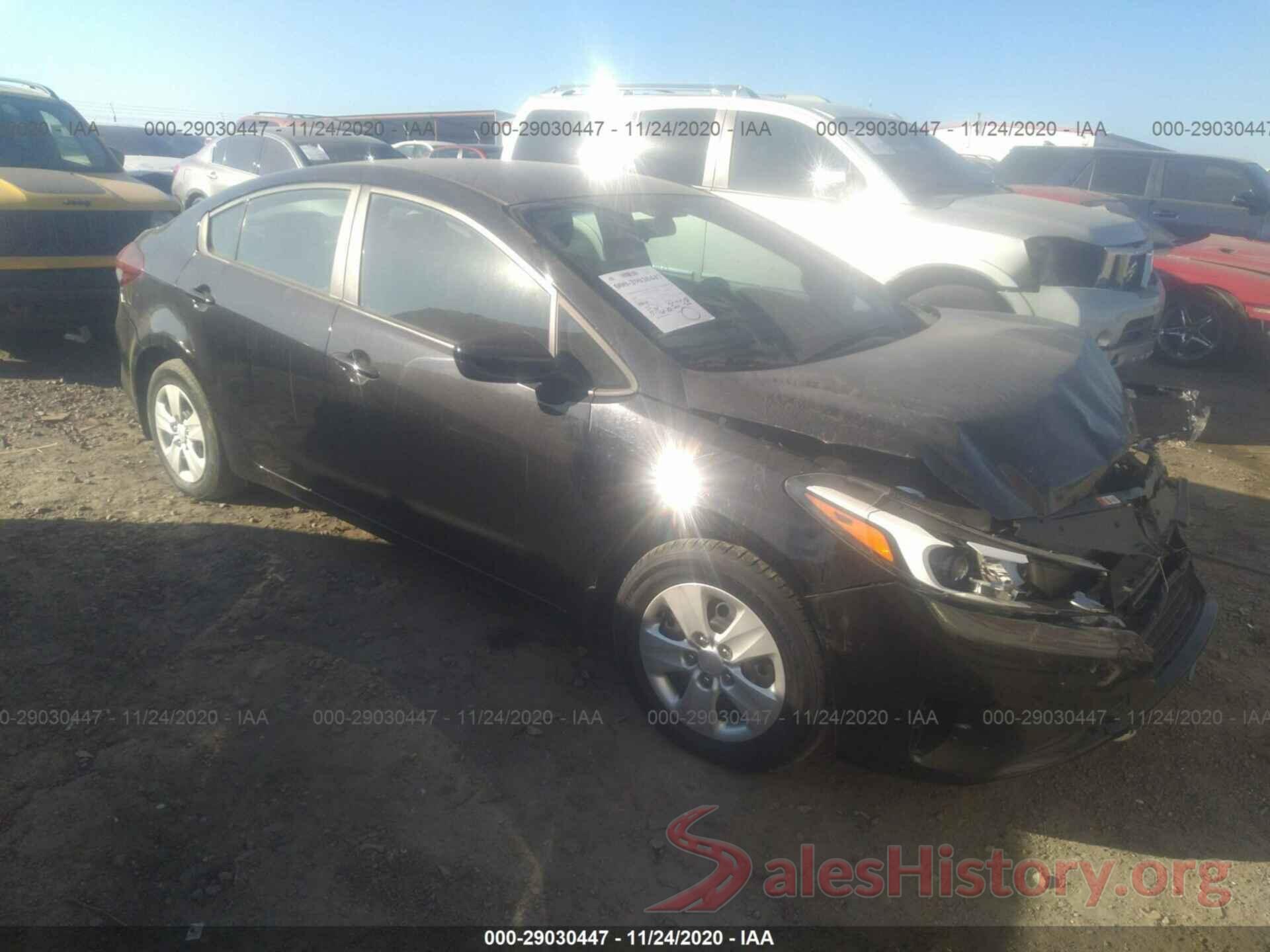 3KPFK4A72JE202354 2018 KIA FORTE