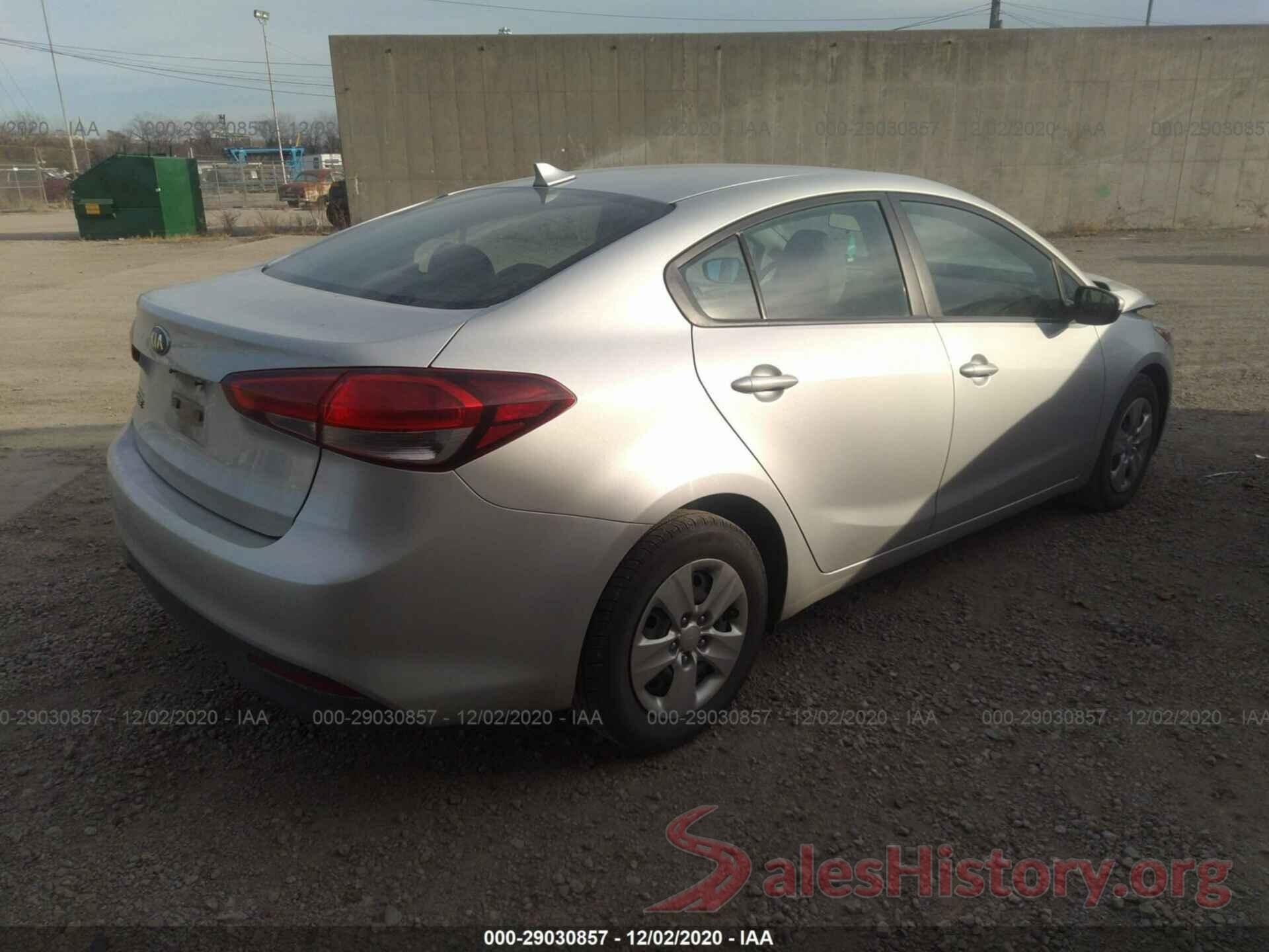 3KPFK4A76HE130407 2017 KIA FORTE