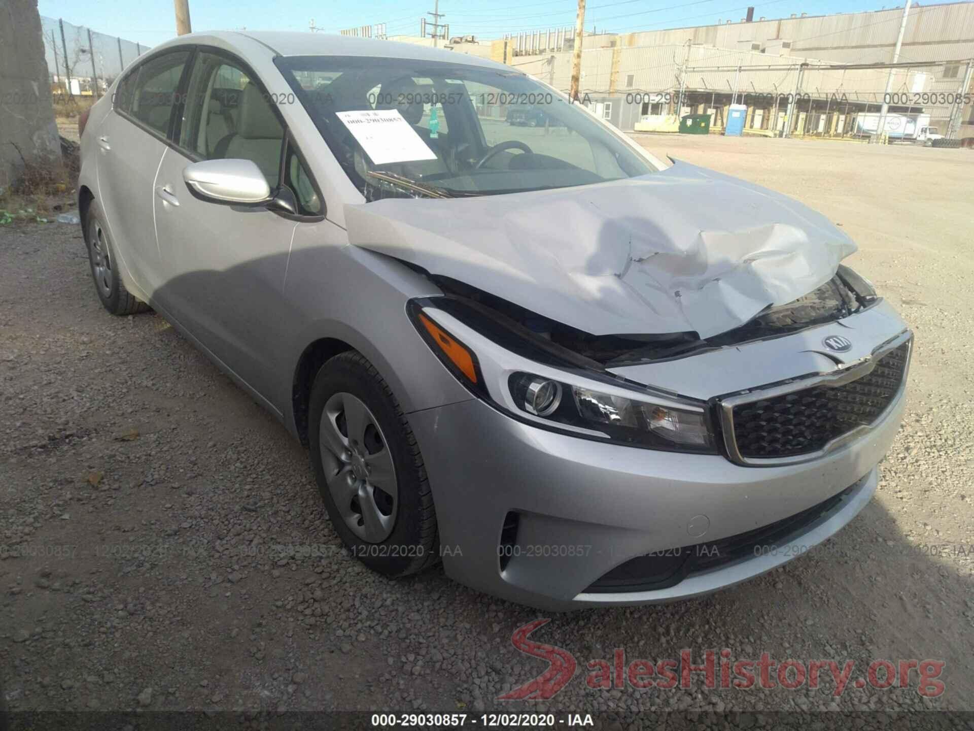 3KPFK4A76HE130407 2017 KIA FORTE