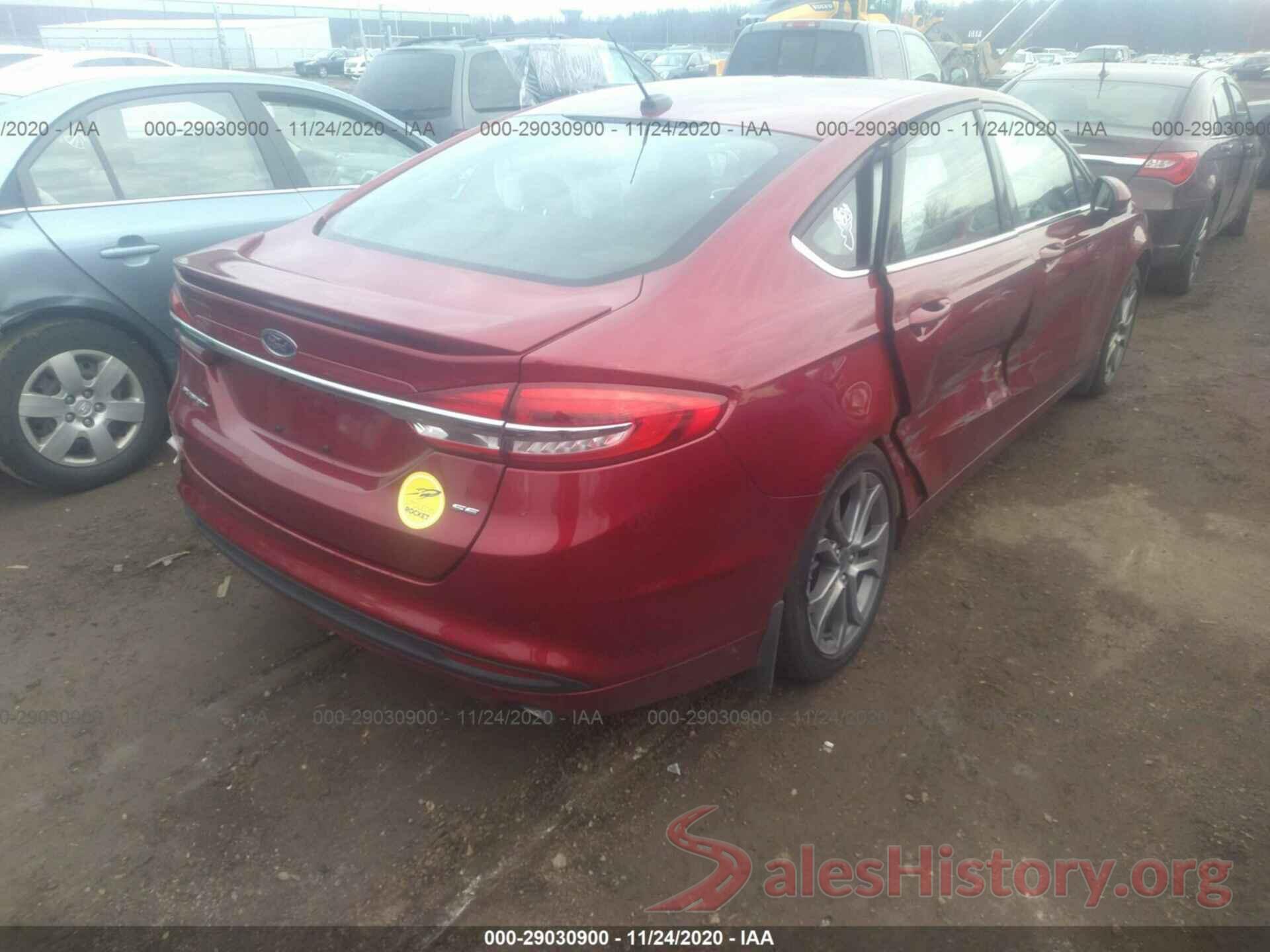 3FA6P0H71HR276809 2017 FORD FUSION