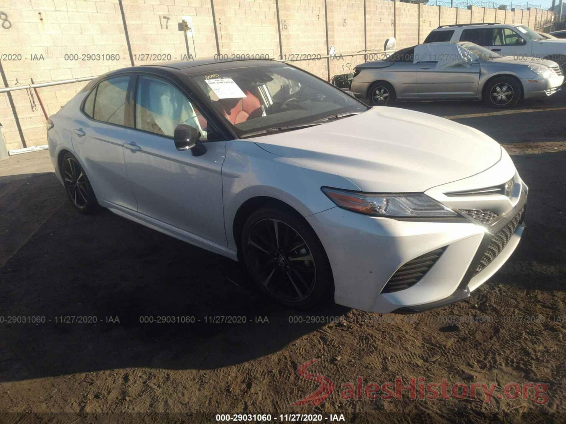 4T1B61HK3KU287506 2019 TOYOTA CAMRY