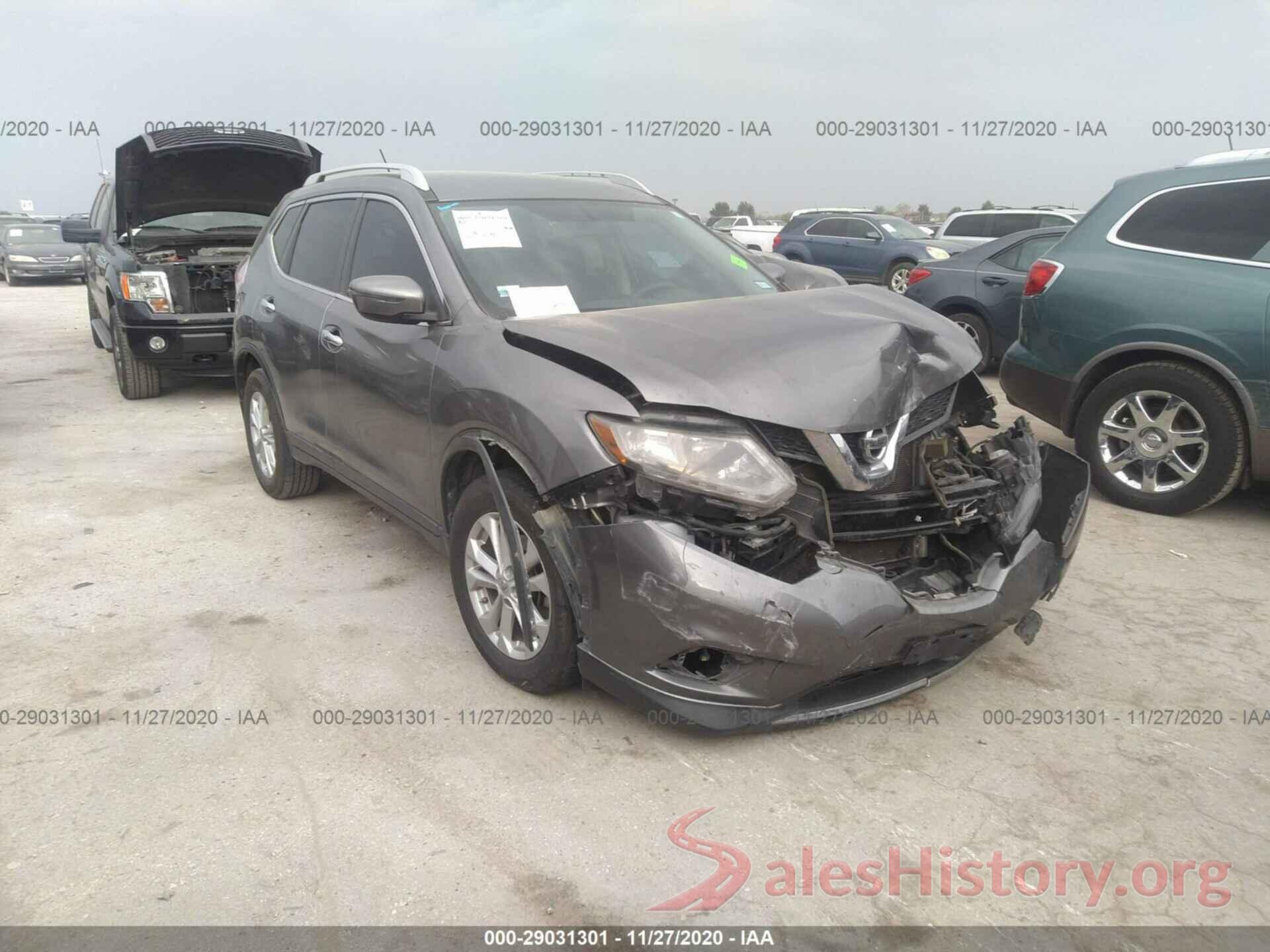 KNMAT2MT2GP645763 2016 NISSAN ROGUE