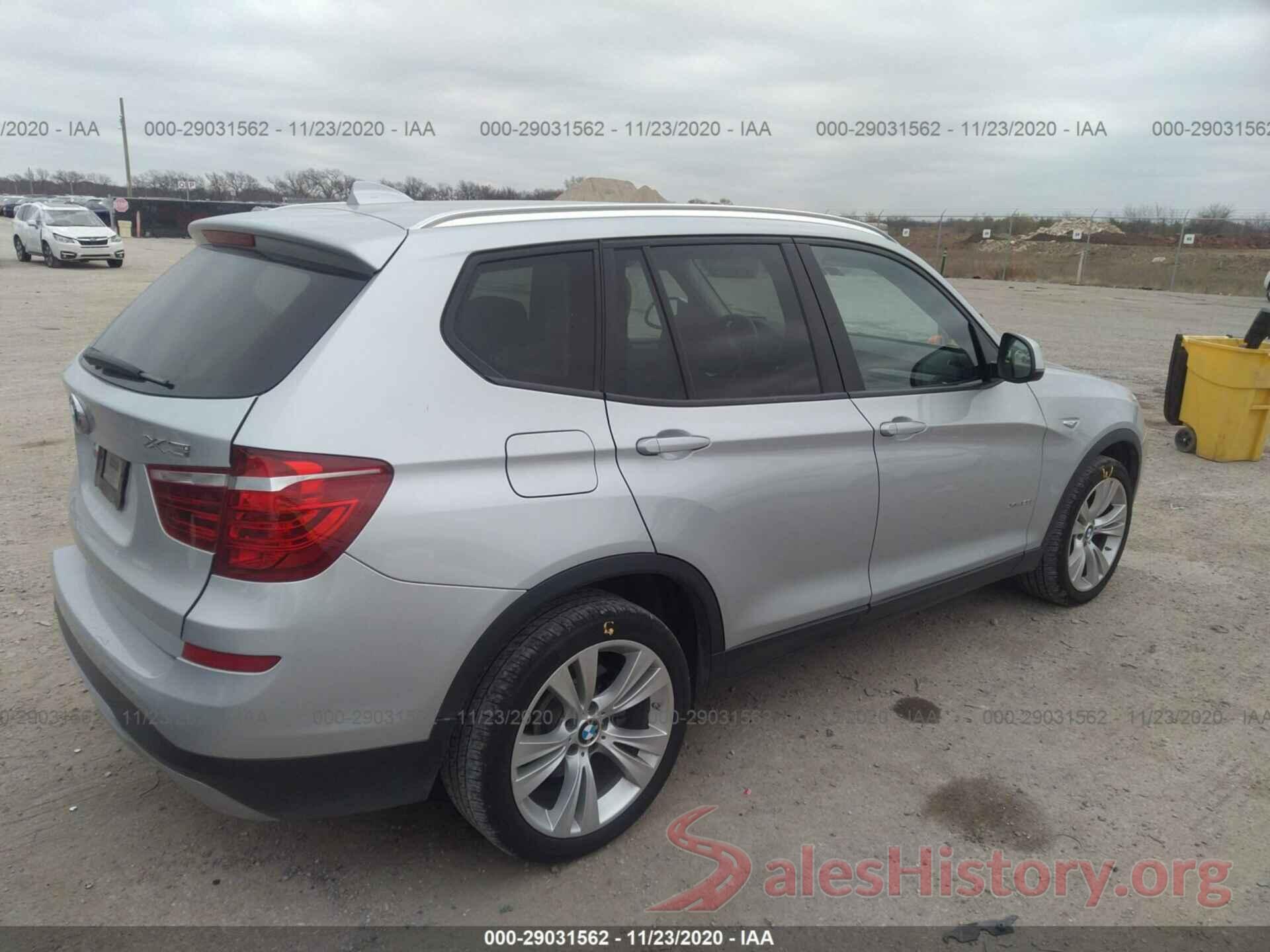 5UXWX9C50G0D89669 2016 BMW X3