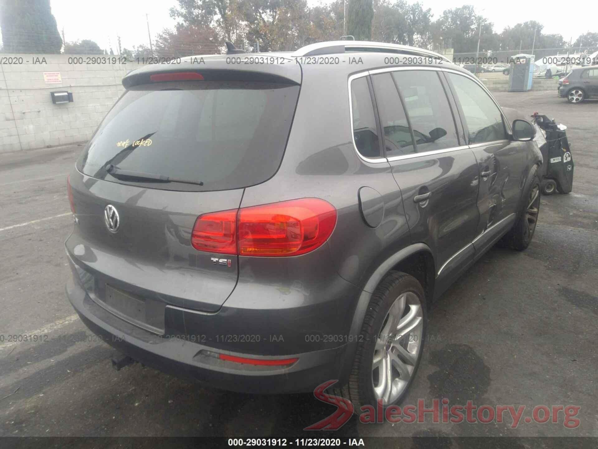 WVGAV7AX0GW587510 2016 VOLKSWAGEN TIGUAN