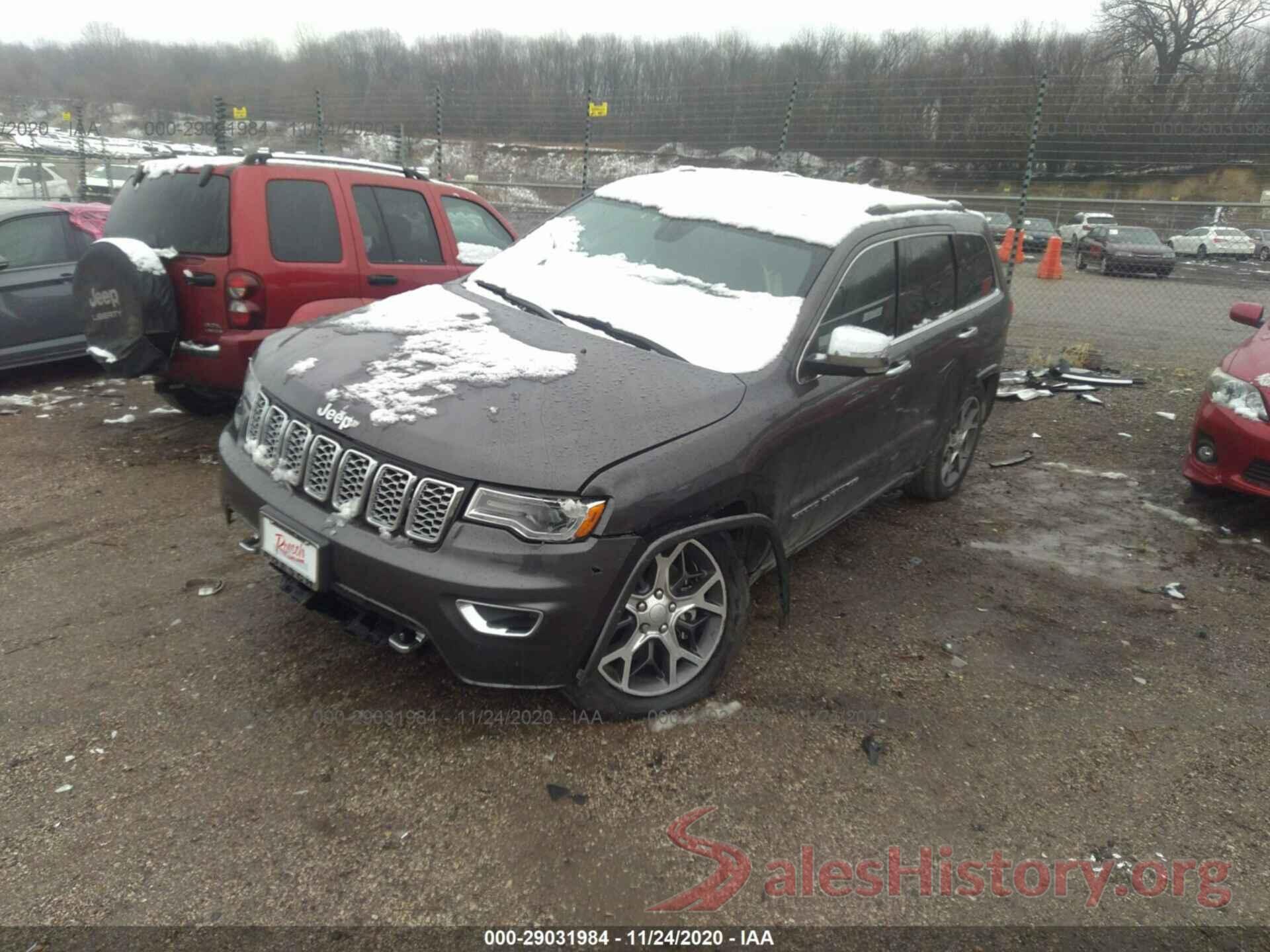 1C4RJFCT6LC144328 2020 JEEP GRAND CHEROKEE