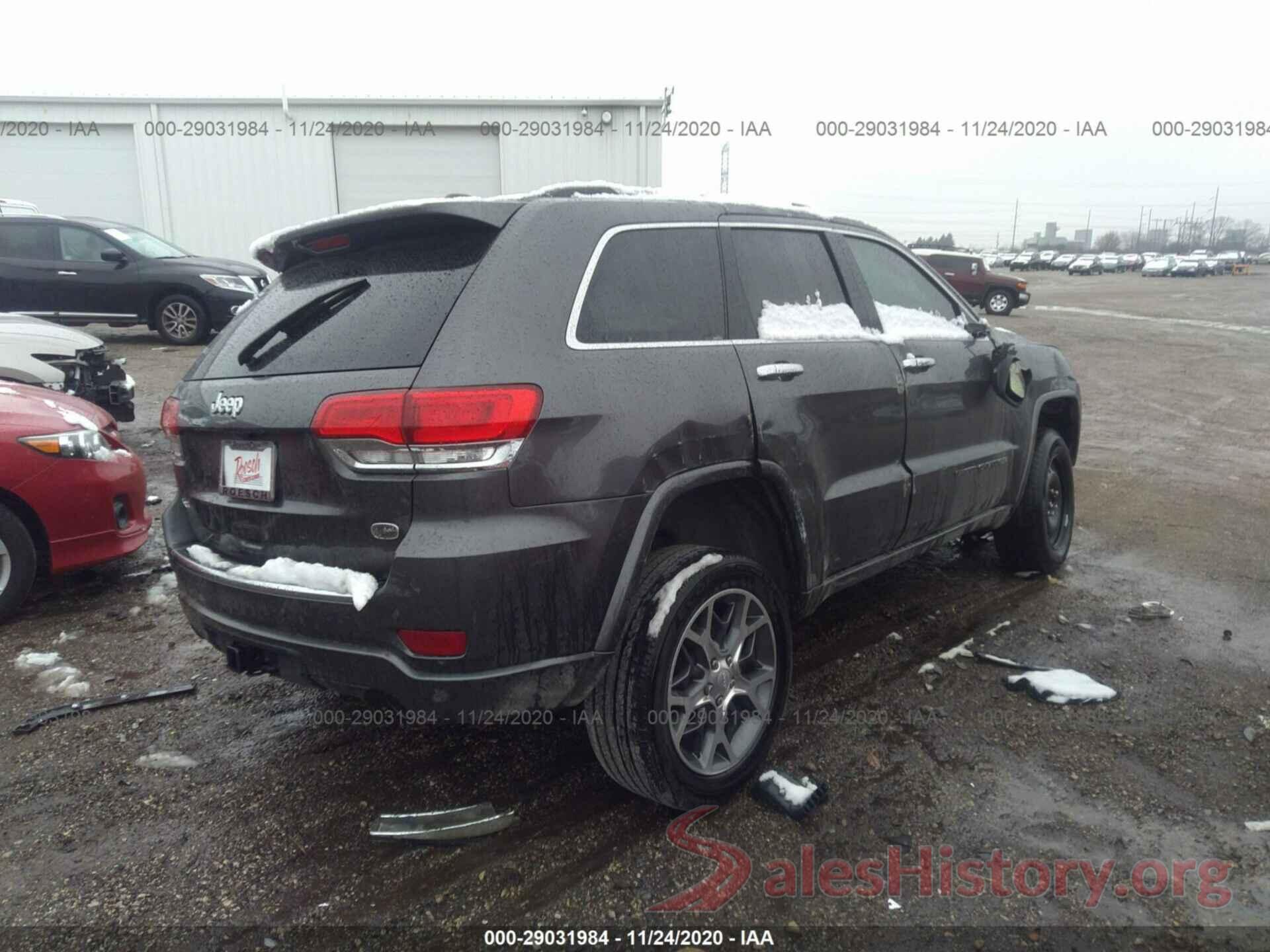 1C4RJFCT6LC144328 2020 JEEP GRAND CHEROKEE