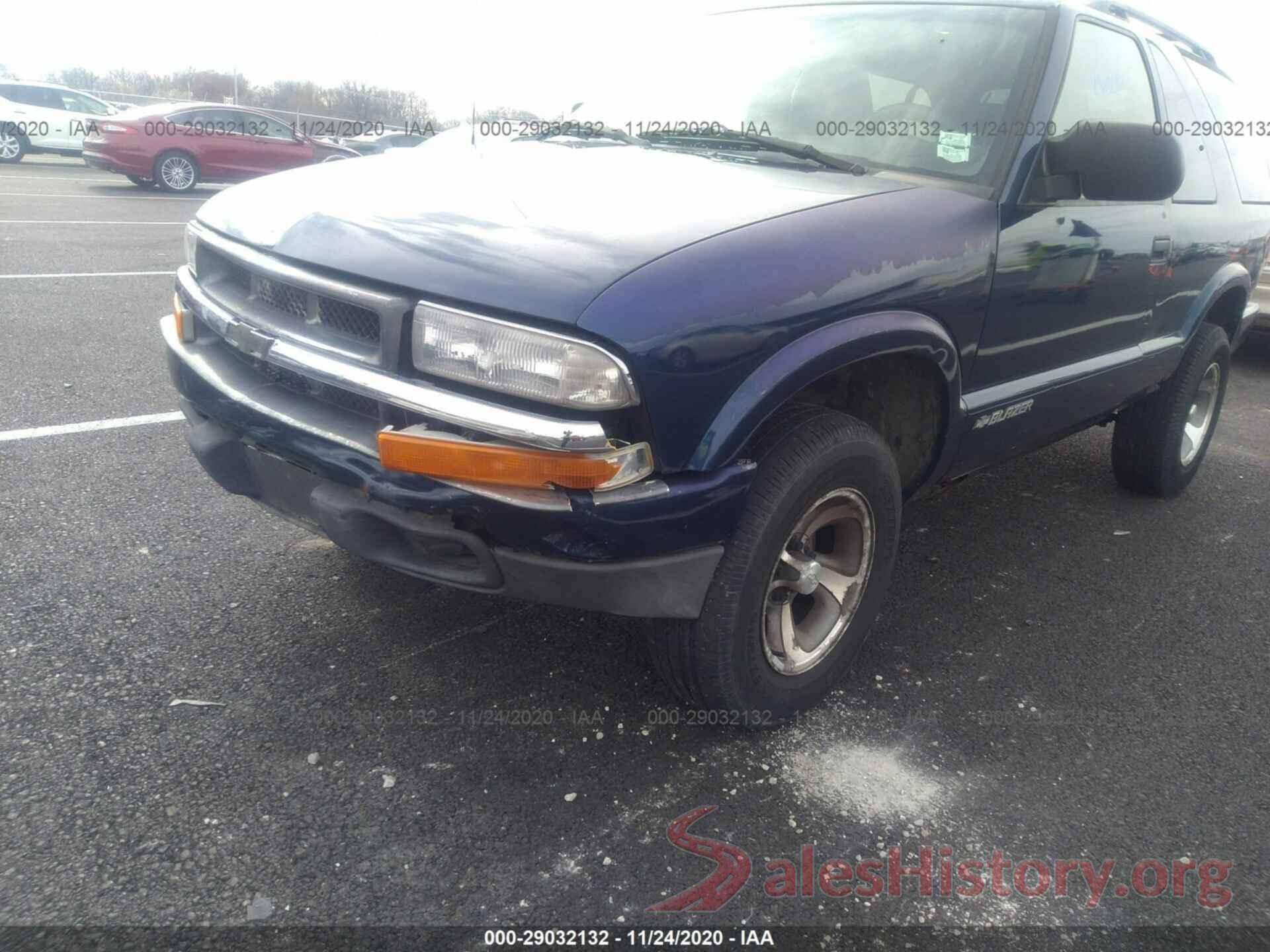 1GNCS18W71K169869 2001 CHEVROLET BLAZER