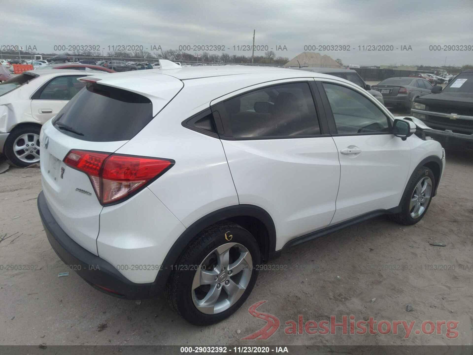 3CZRU6H50GM722908 2016 HONDA HR-V