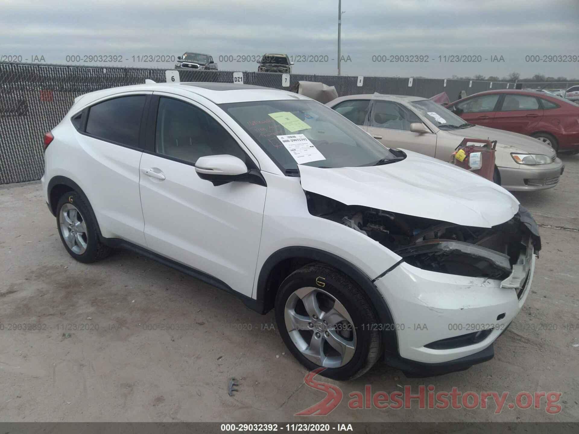 3CZRU6H50GM722908 2016 HONDA HR-V