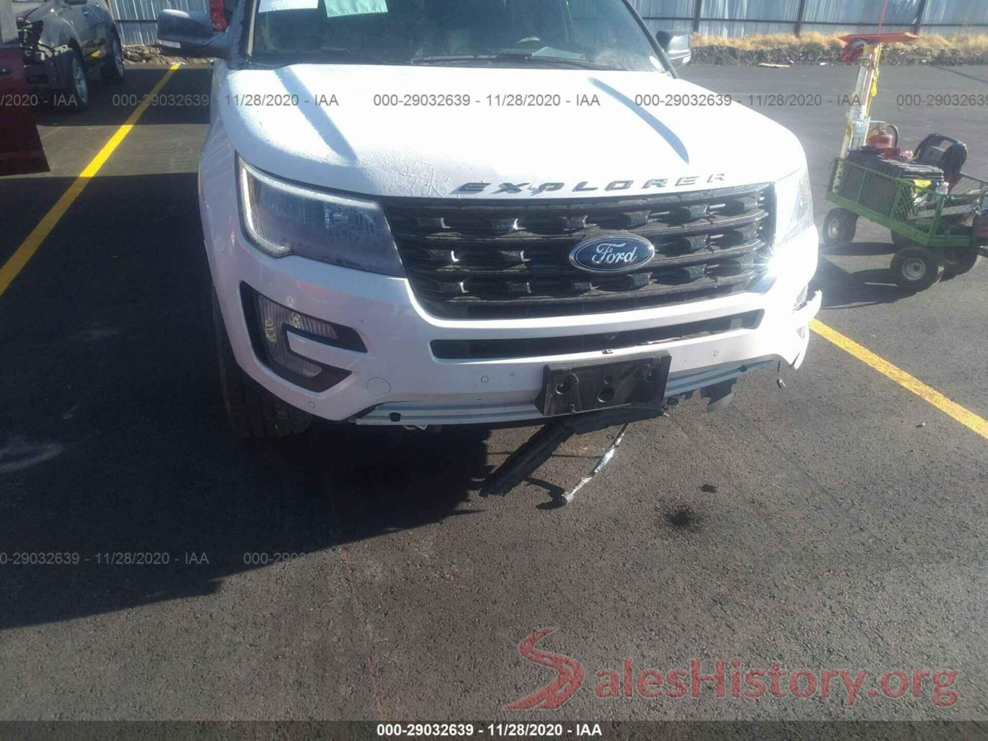 1FM5K8GT3HGD11743 2017 FORD EXPLORER