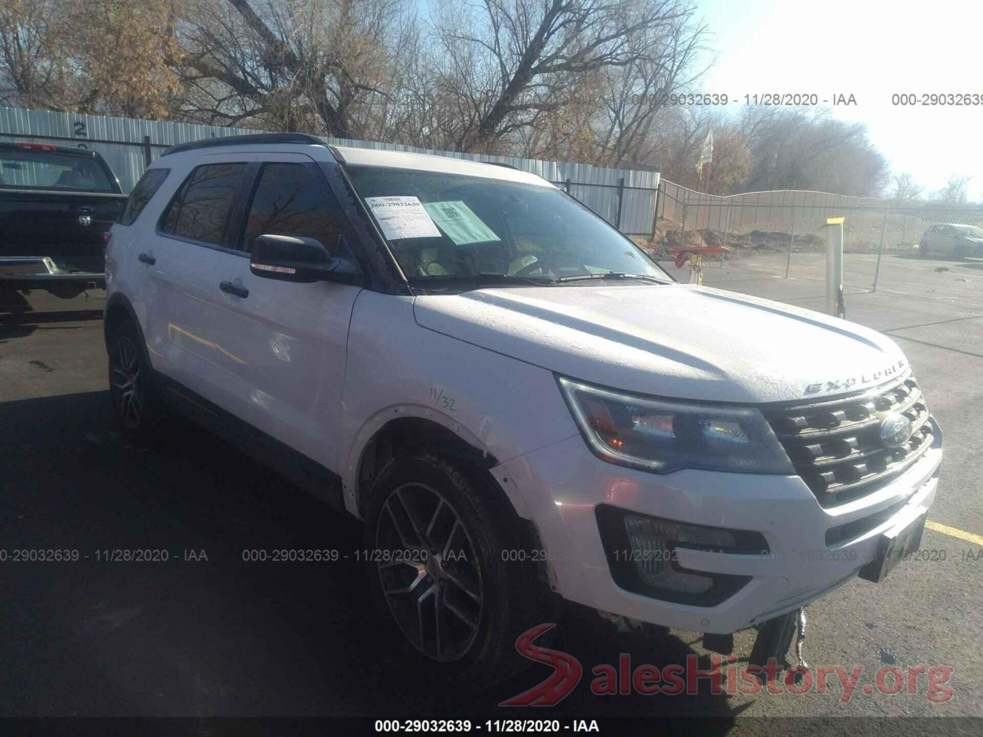 1FM5K8GT3HGD11743 2017 FORD EXPLORER