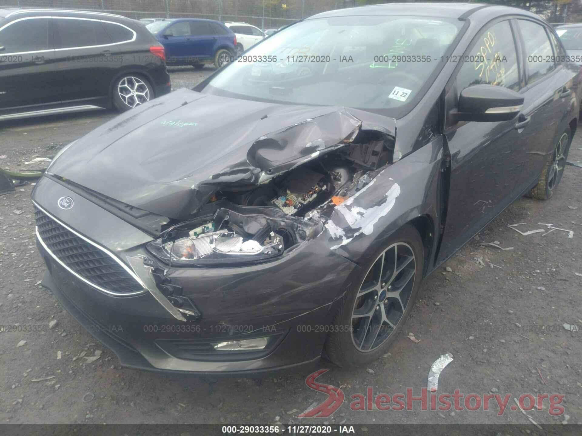 1FADP3H24HL345374 2017 FORD FOCUS