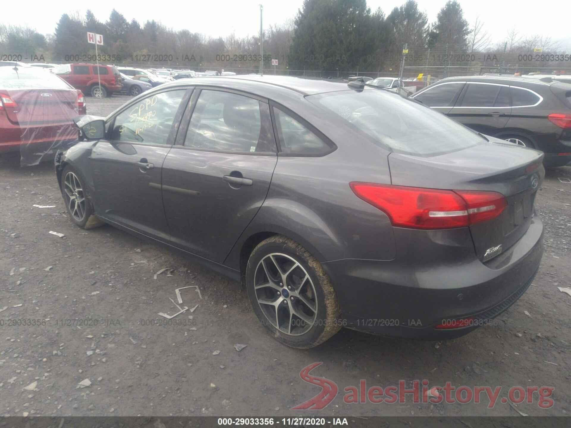 1FADP3H24HL345374 2017 FORD FOCUS