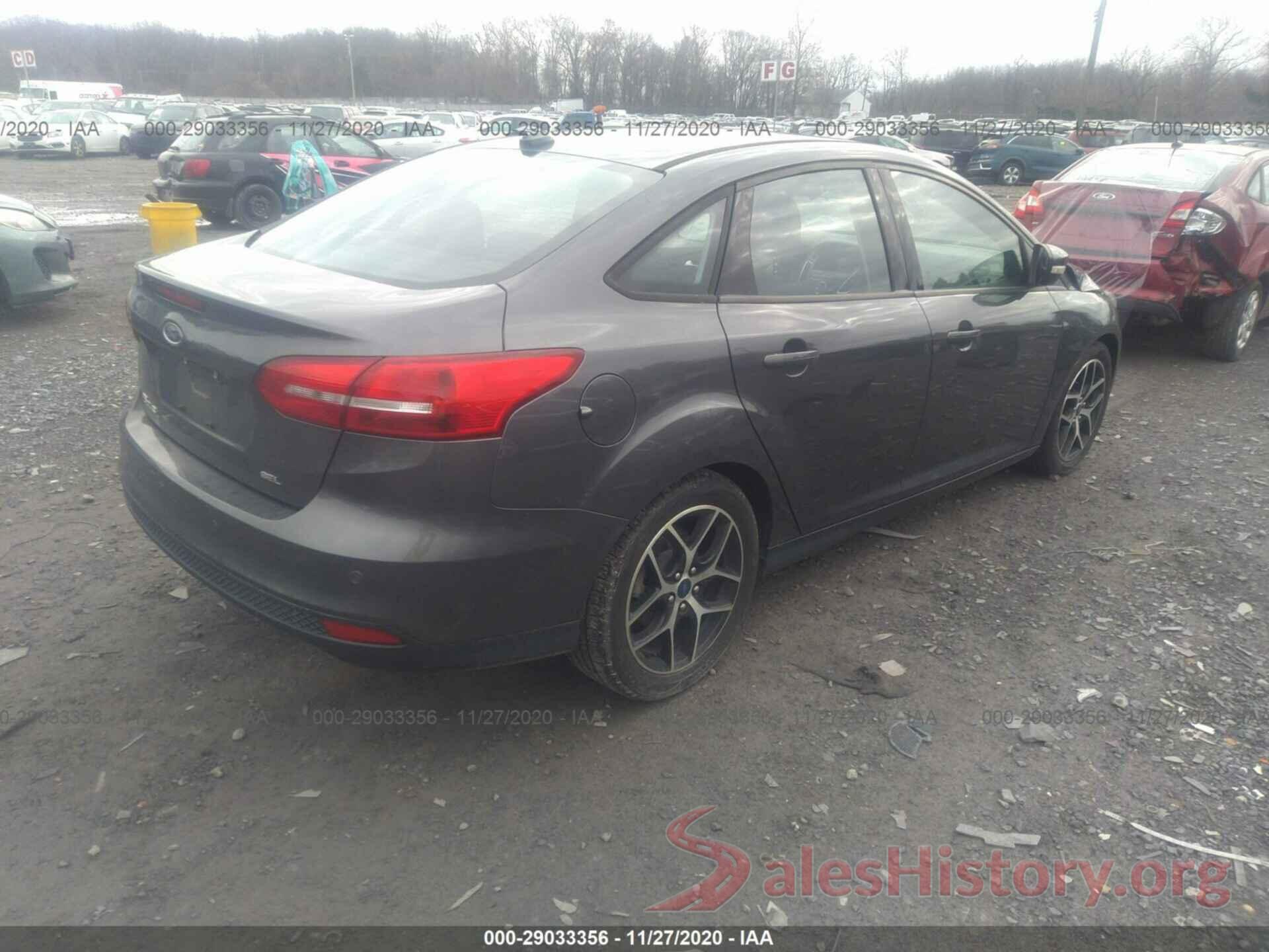 1FADP3H24HL345374 2017 FORD FOCUS