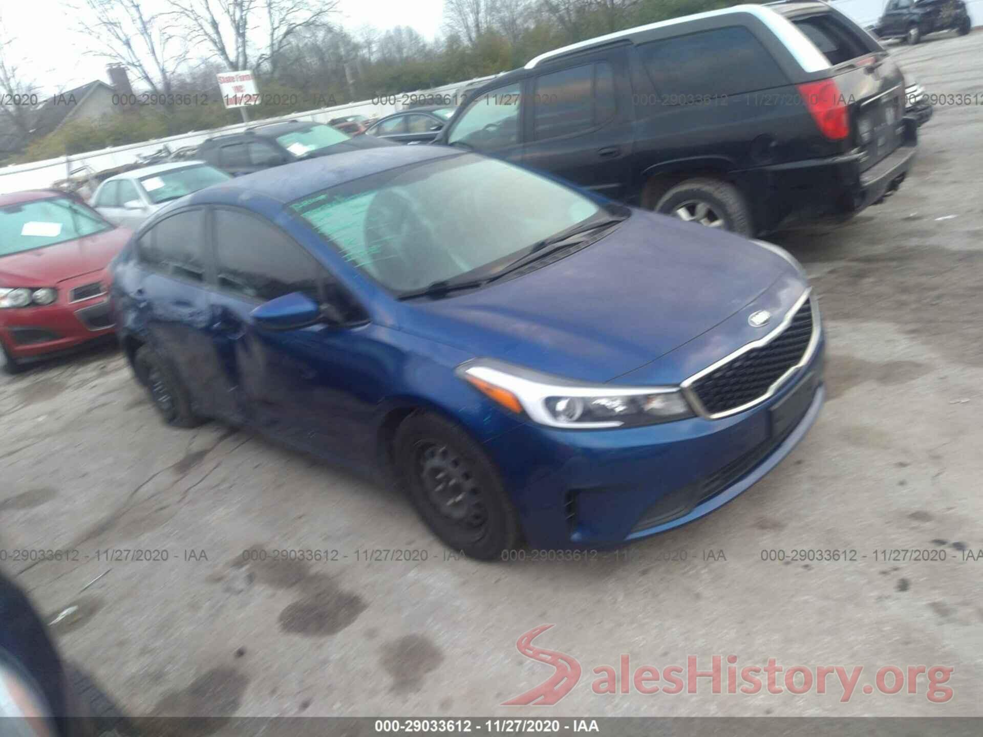 3KPFK4A74JE176520 2018 KIA FORTE